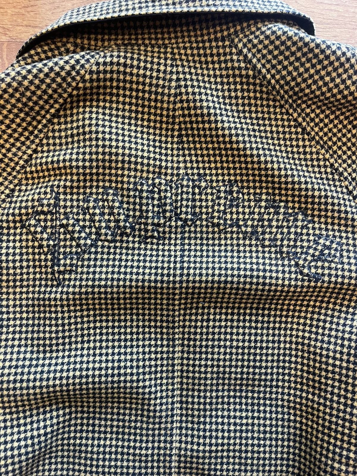 Supreme Reversible Houndstooth Overcoat