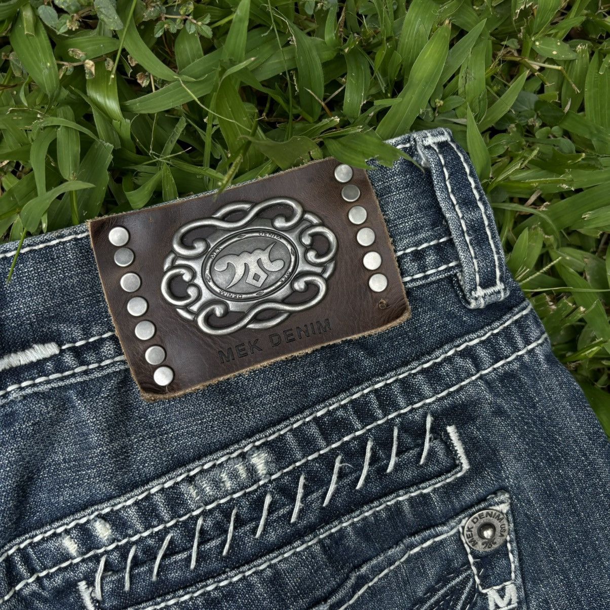 Japanese Brand × Mek Denim × Vintage VINTAGE MEK DENIM USA Size US 34 / EU 50 - 12 Thumbnail