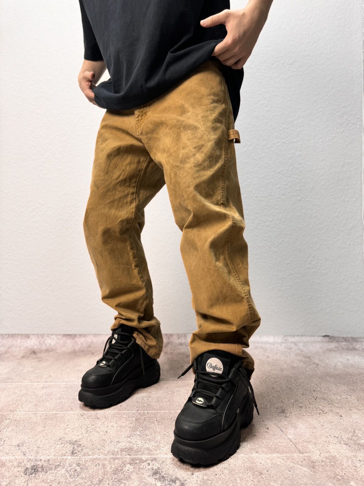 Carhartt Vintage Cargo pants Carhartt Double knee baggy y2k sk8 opium Size US 34 / EU 50 - 5 Thumbnail