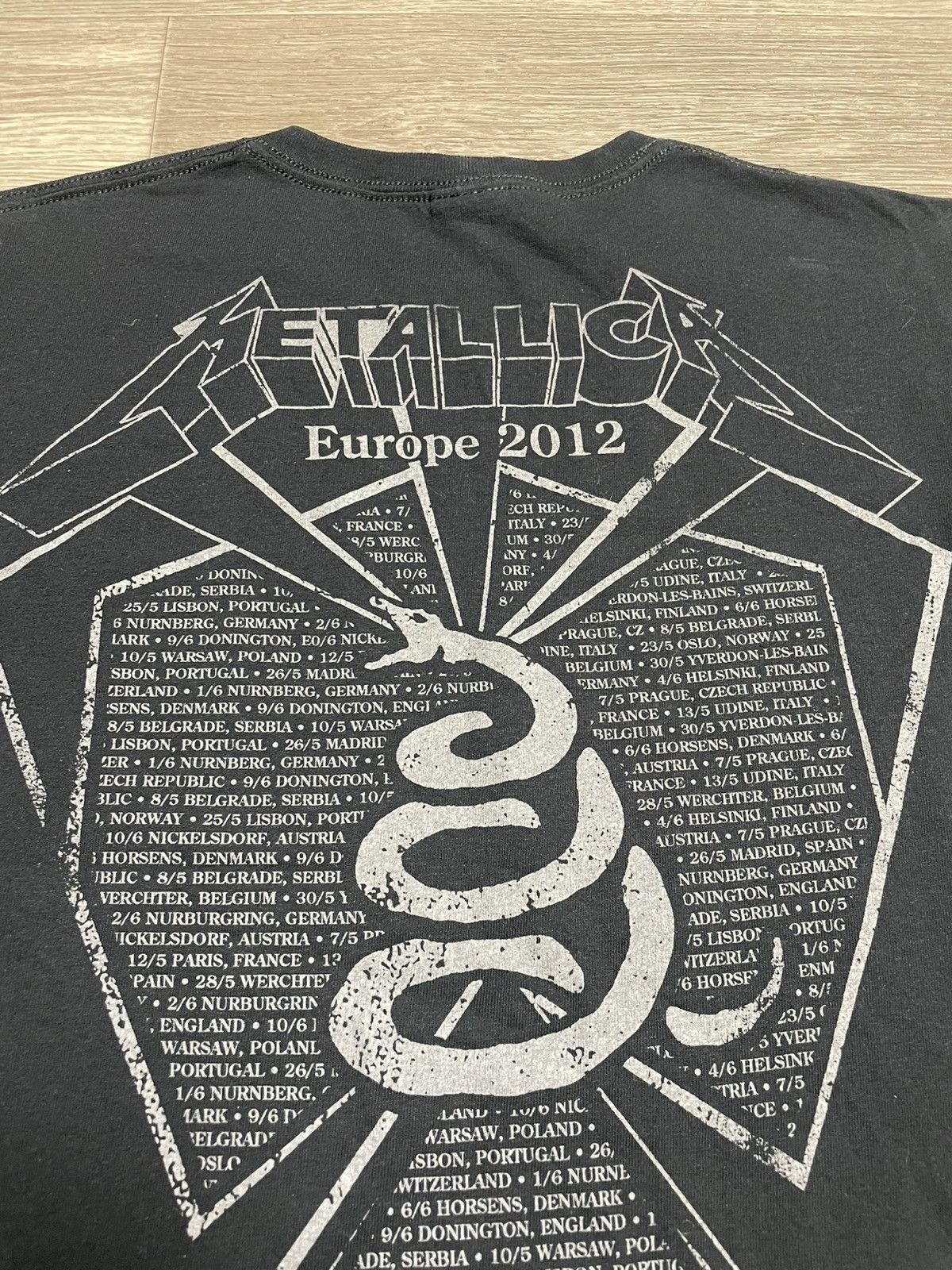 Metallica Vintage Metallica 2012s Rock Band T-Shirt Size US S / EU 44-46 / 1 - 16 Thumbnail