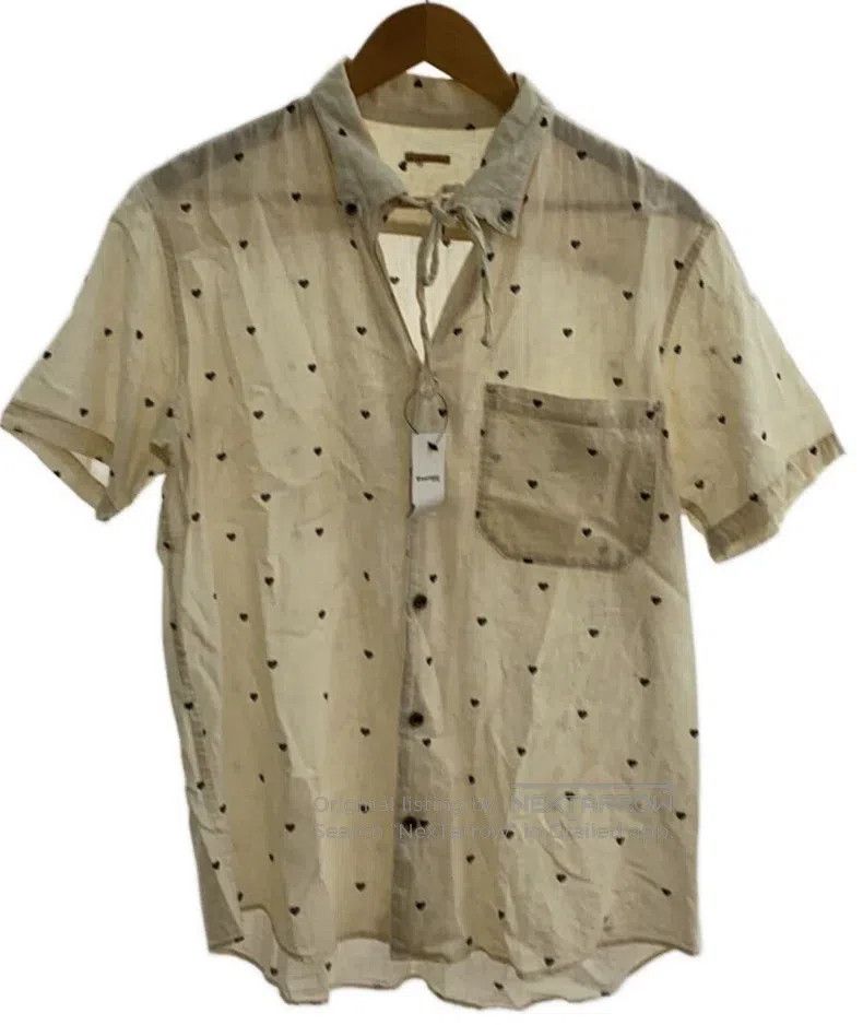 Kapital Kapital Linen love tie shirt short sleeve Size US M / EU 48-50 / 2 - 1 Thumbnail