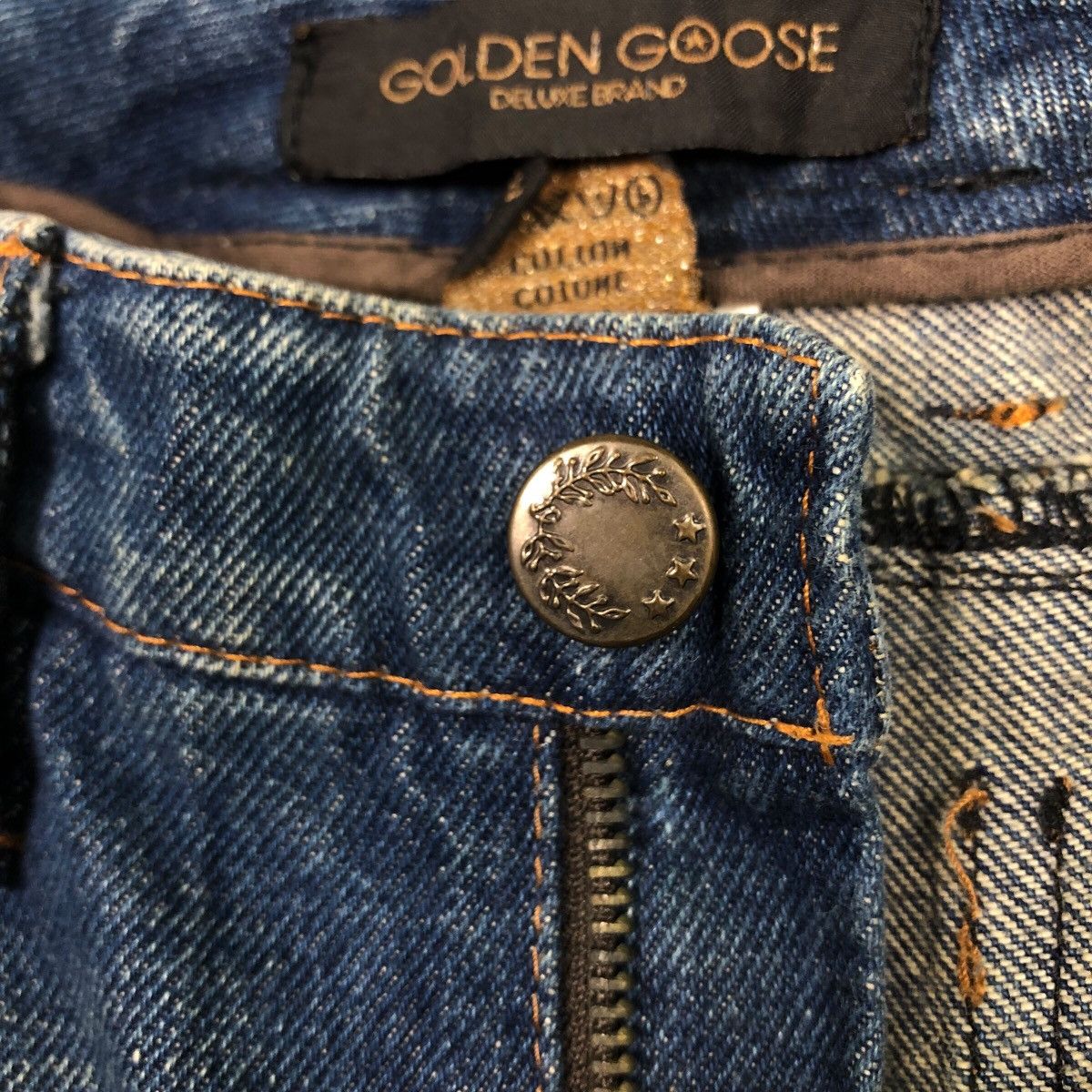 Japanese Brand GGDB Classic Straight-Cut Jeans – Vintage Whisker Wash Size 28" / US 6 / IT 42 - 20 Thumbnail