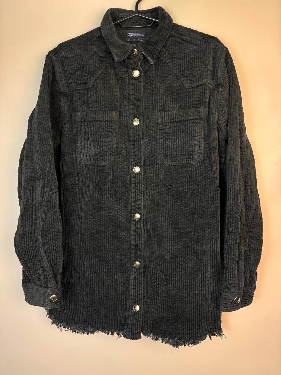 Designer × Jacob Cohen Jacob Cohen Velvet Overshirt for Women Black Size M / US 6-8 / IT 42-44 - 1 Thumbnail