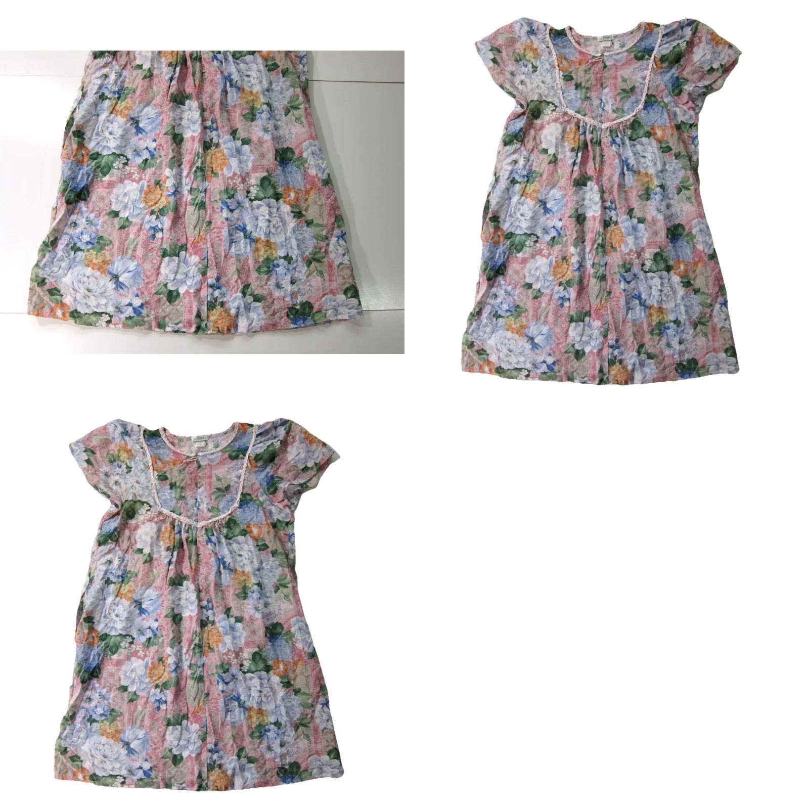 Ariat Aria Nightgown Floral Cotton Pink 1X Women Zip Pocket Dress Robe Gown Color Pink Floral Cotton Nightgown Zip Pocket Women 1X Size XL / US 12-14 / IT 48-50 - 8 Thumbnail