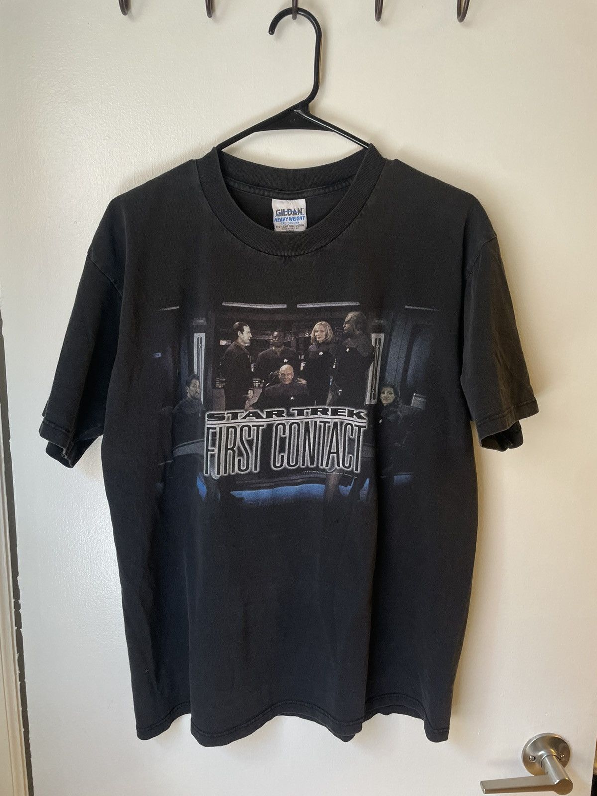 Vintage Vintage 1996 Star Trek First Contact t-shirt Size US L / EU 52-54 / 3 - 1 Thumbnail