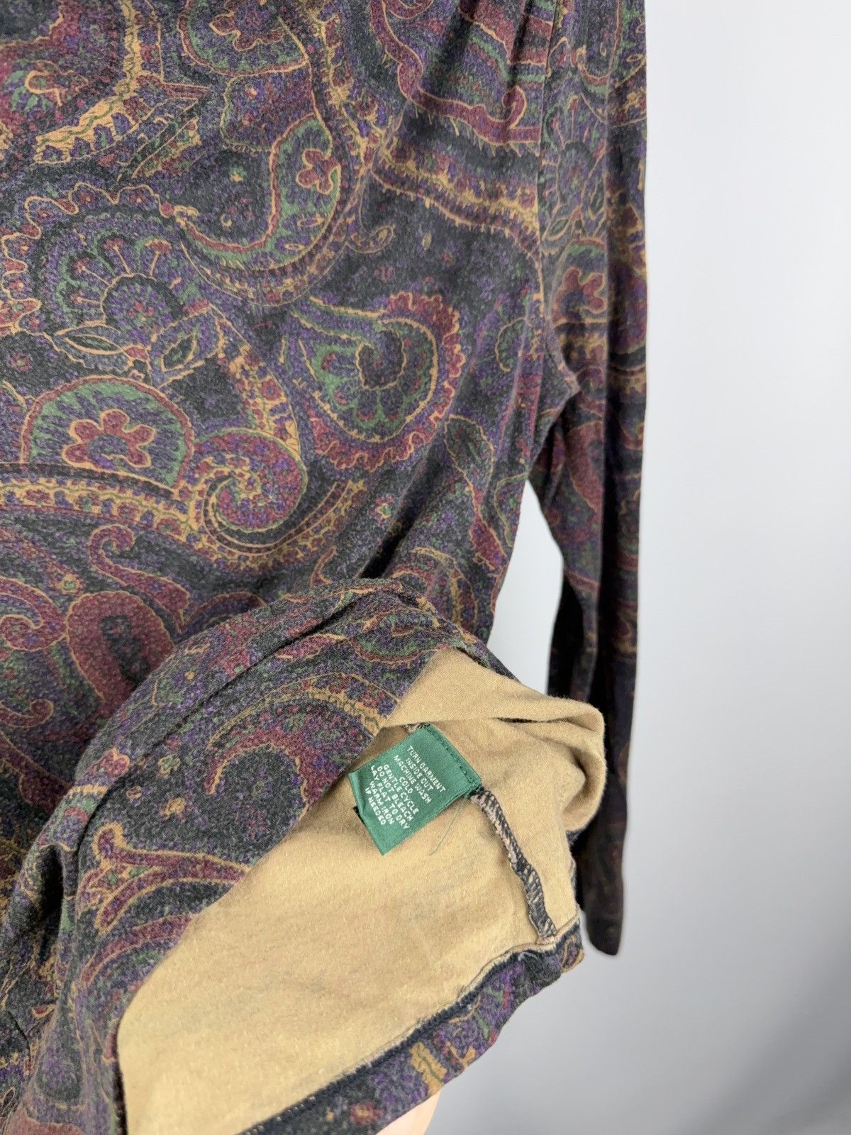 Polo Ralph Lauren 00s Avant Garde Floral Baroque Ralph Lauren long sleeve Size M / US 6-8 / IT 42-44 - 7 Thumbnail