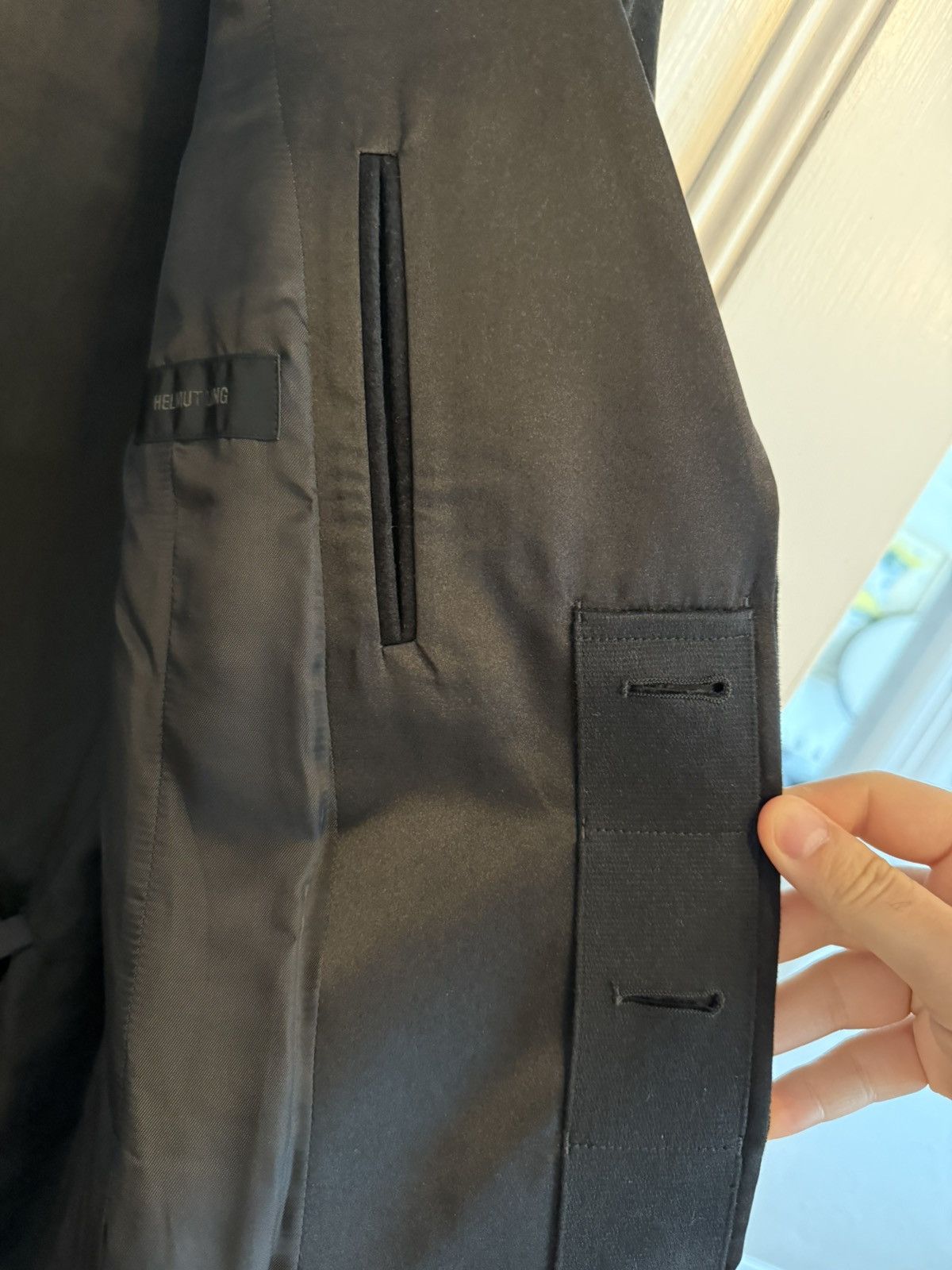 Helmut Lang NWOT Helmut Lang AW19 Black Moleskin Tuxedo Coat - 38 Size US M / EU 48-50 / 2 - 5 Thumbnail