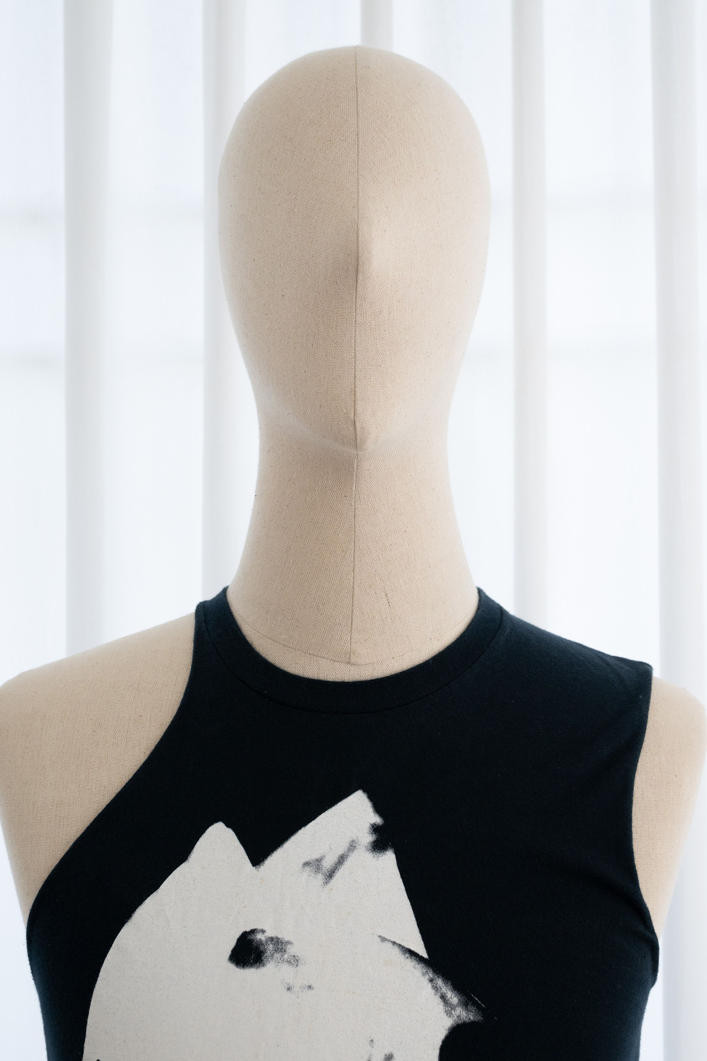 Helmut Lang SS2003 HELMUT LANG FELIX ASYMMETRICAL TANK TOP Size US S / EU 44-46 / 1 - 4 Thumbnail