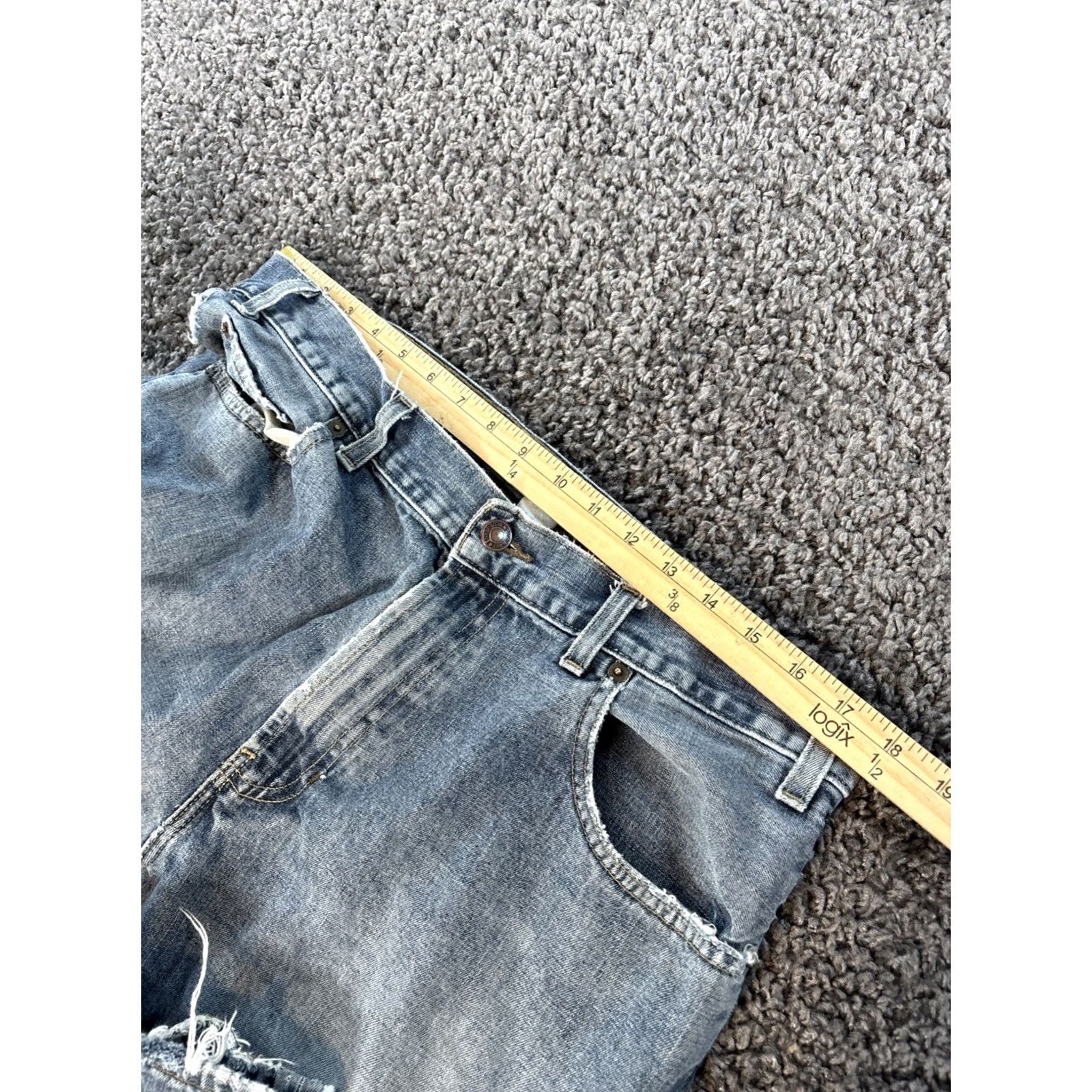 Old Navy VINTAGE Old Navy Jeans Mens 36x32 Boot Cut Medium Blue Denim Regular 5-Pocket Design Zipper Button Boys? Size US 36 / EU 52 - 4 Thumbnail