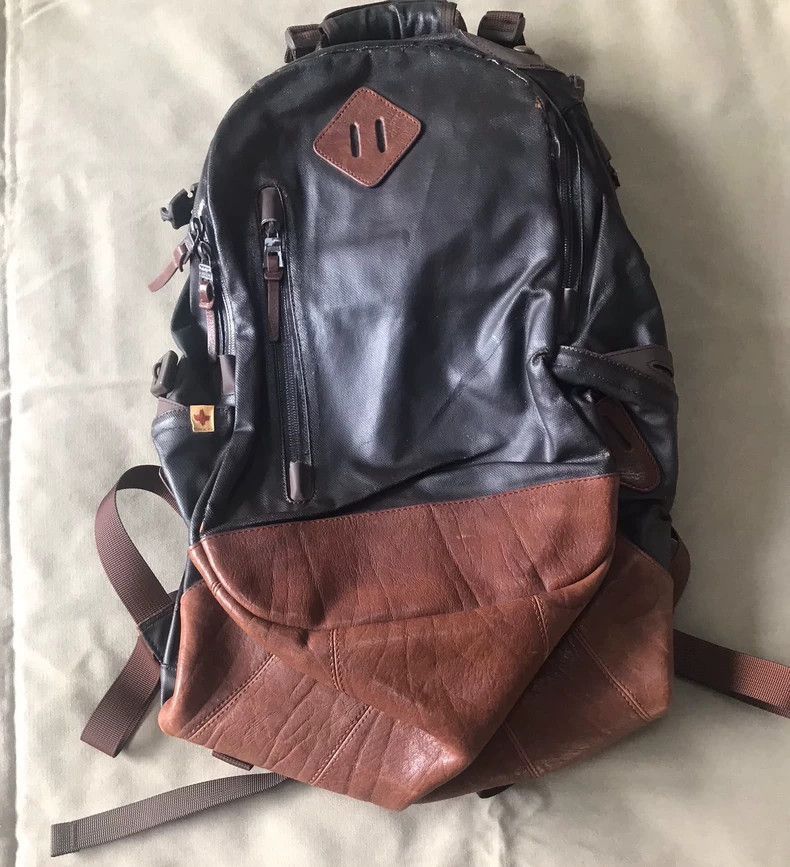 Visvim visvim 20l brown bison leather sole corduroy backpack-2506 Size ONE SIZE - 1 Thumbnail