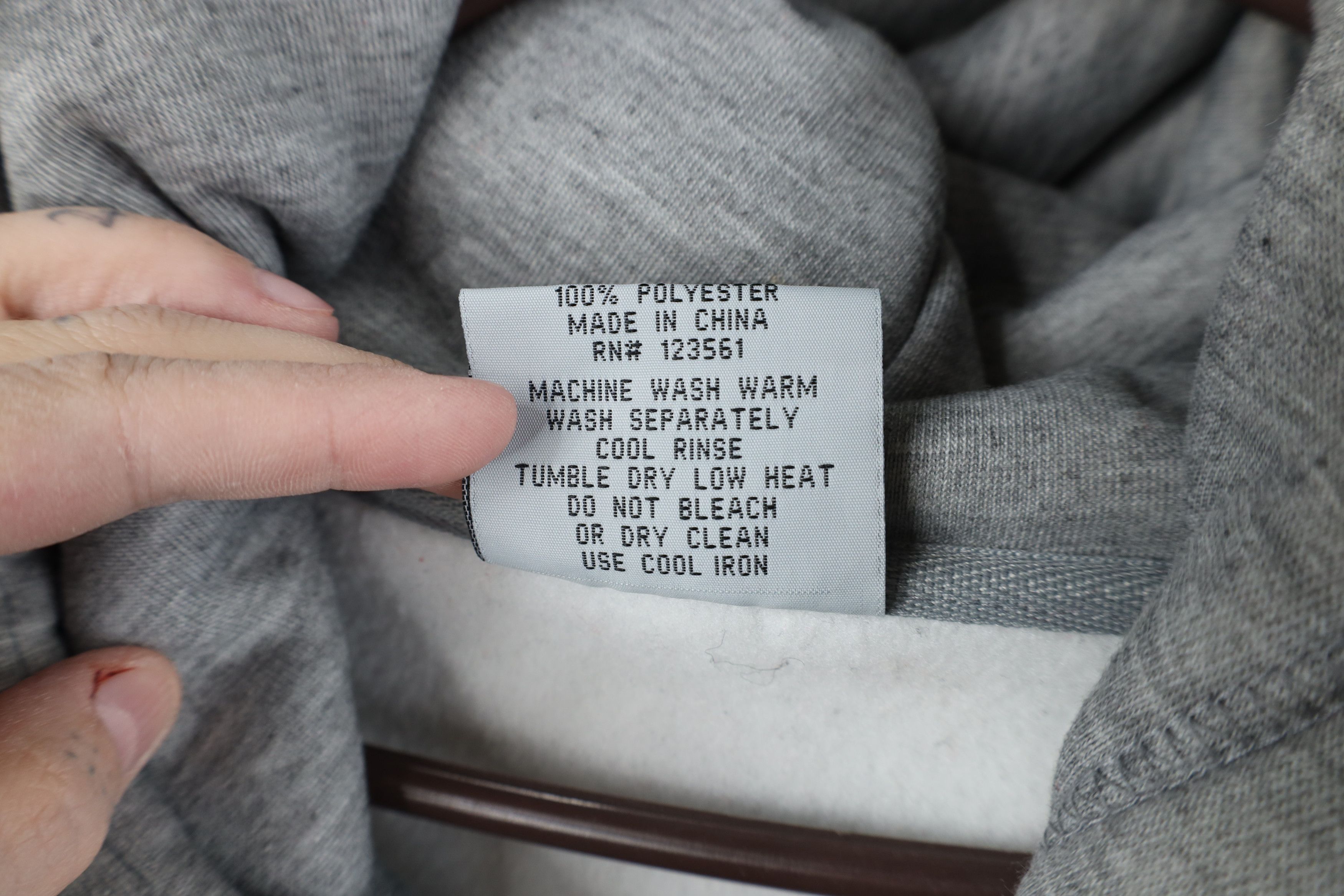 Vintage Vintage 90s Y2K Streetwear Heavyweight Full Zip Hoodie Gray Size US XXL / EU 58 / 5 - 8 Thumbnail