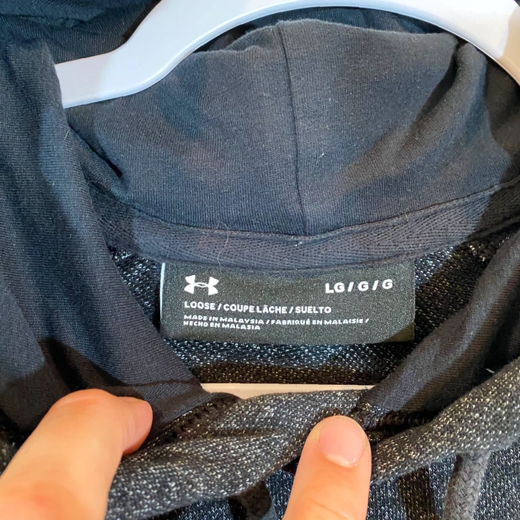 Under Armour Under Armour Project Rock Short Sleeve Hoodie Mens Large Blood Sweat Respect Shirt Size US L / EU 52-54 / 3 - 4 Thumbnail