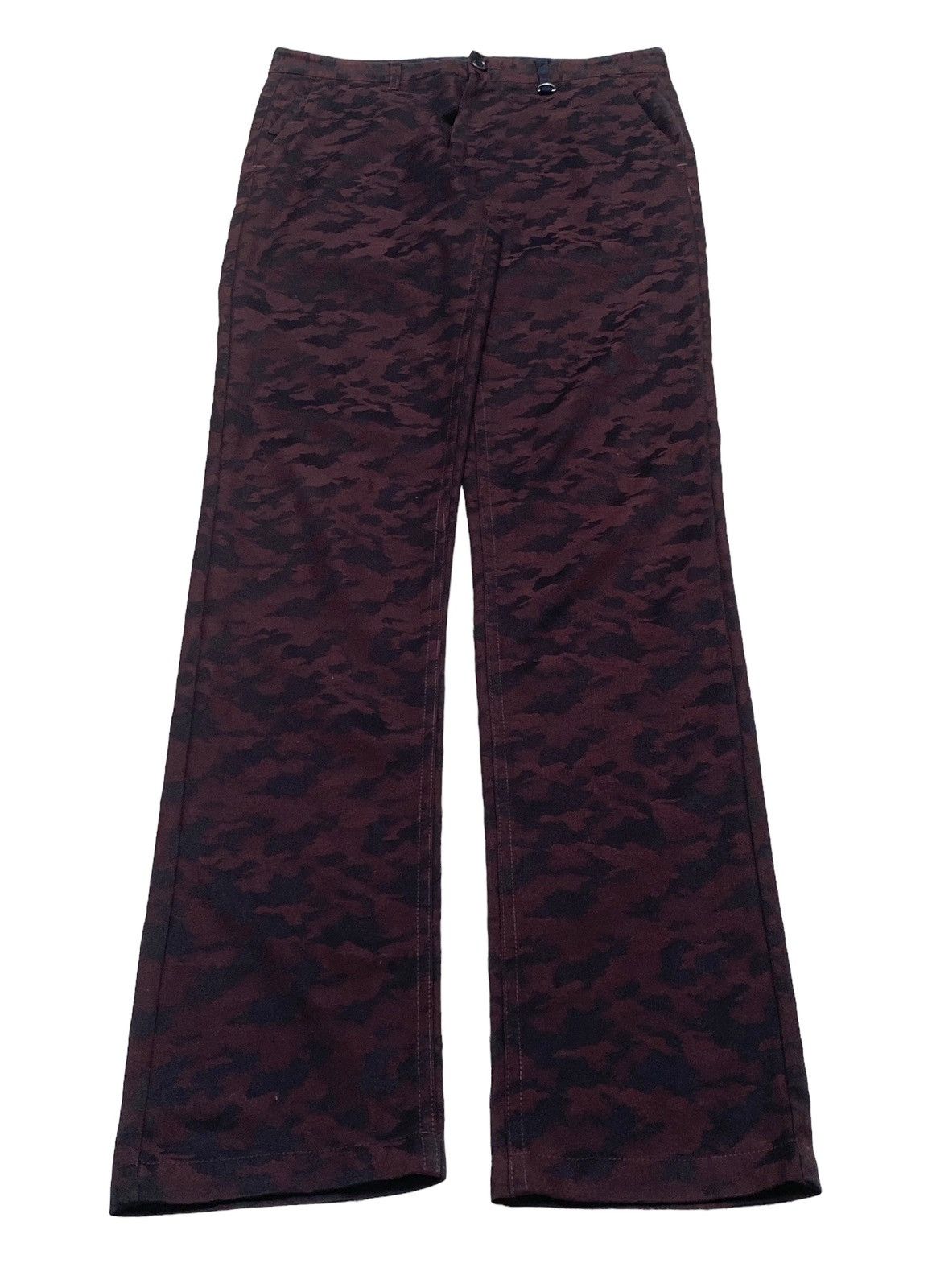 If Six Was Nine Very Rare Vintage Brand Semantic Design Waxed Pants 1990s Size US 30 / EU 46 - 1 Thumbnail