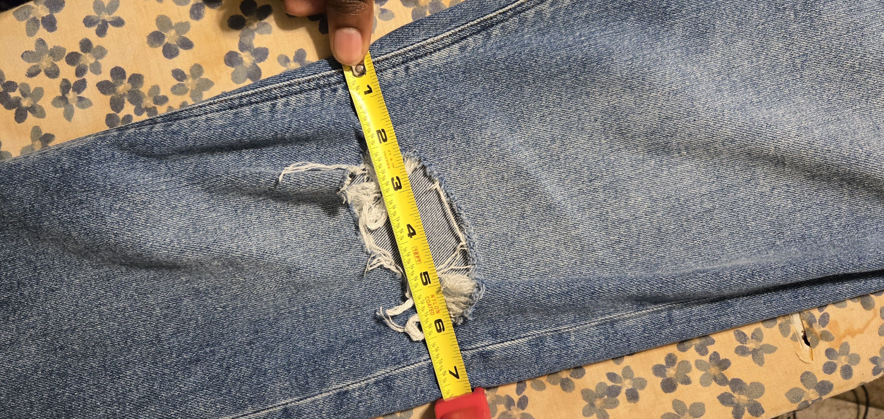 Asos Asos Design "Ripped" Jeans Size US 30 / EU 46 - 9 Thumbnail