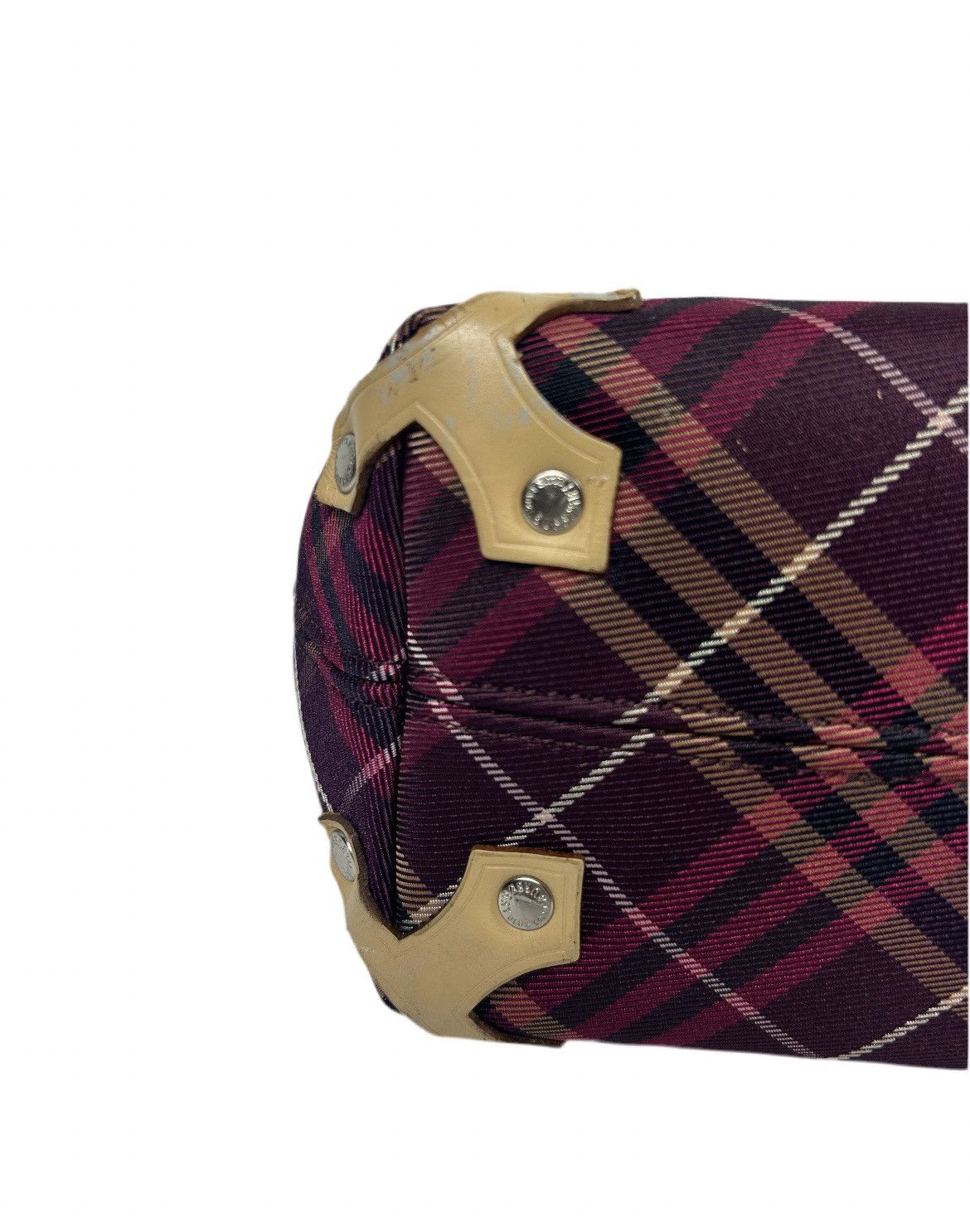 Burberry Burberry Blue Label Canvas Tote Bag Size ONE SIZE - 4 Thumbnail