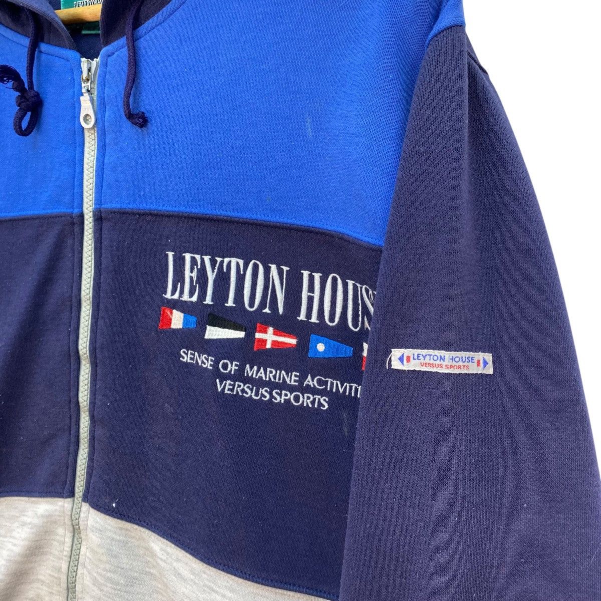 Formula 1 🔥Vintage Leyton House Multicolor Hoodie Pullover Size US M / EU 48-50 / 2 - 8 Thumbnail