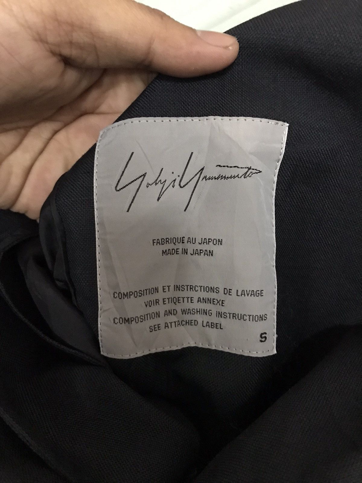 Designer × Yohji Yamamoto Authentic Yohji Yamamoto Sign Size S / US 4 / IT 40 - 5 Thumbnail