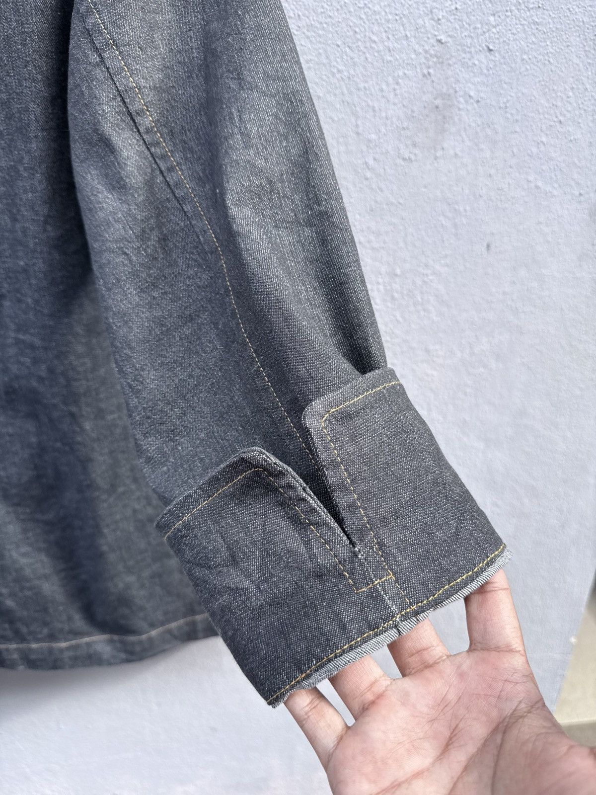 Hai Sporting Gear Vintage HAI SPORTING GEAR by Issey Miyake Chore Denim Jacket Size US M / EU 48-50 / 2 - 7 Thumbnail
