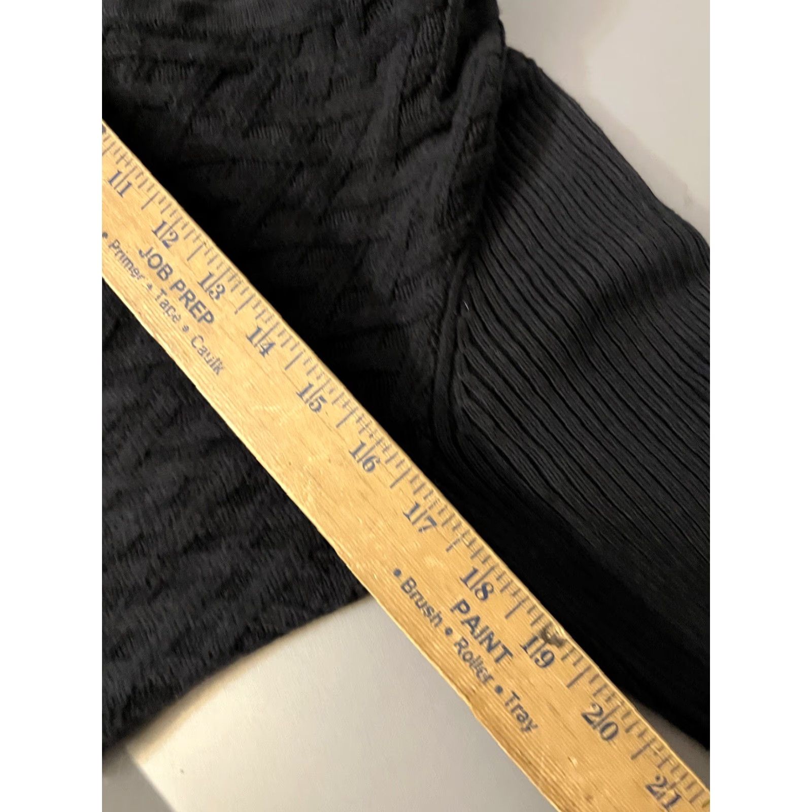 Lands' End Lands' End Black 100% Cotton V Neck Cable Knit Sweater Size S Women's Regular Long Sleeve Pullover Knit Basic Fall Winter 6-8 Size S / US 4 / IT 40 - 5 Thumbnail
