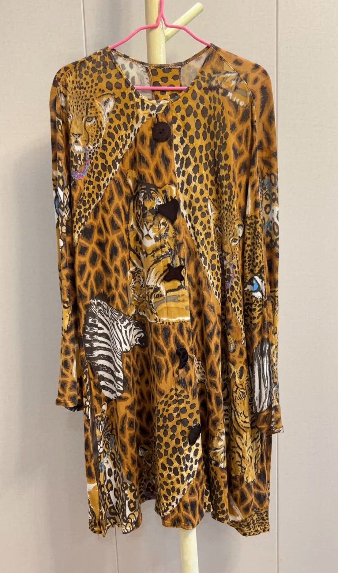 YITAI Leopard Print Knit Dress by Italiya Size M / US 6-8 / IT 42-44 - 1 Thumbnail