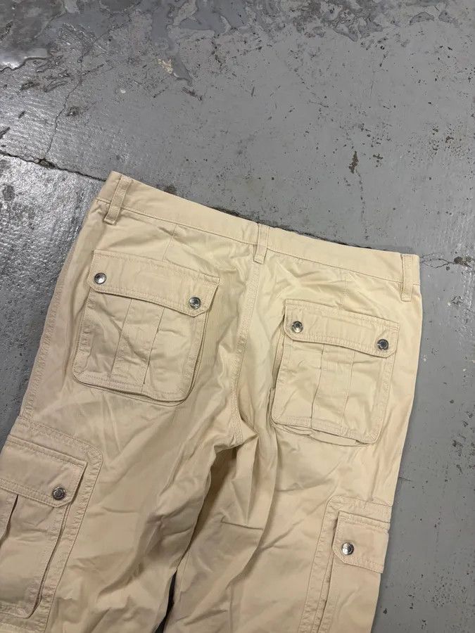 Dolce & Gabbana SS2003 Dolce & Gabbana Cream Cargo Pants Size US 31 - 7 Thumbnail