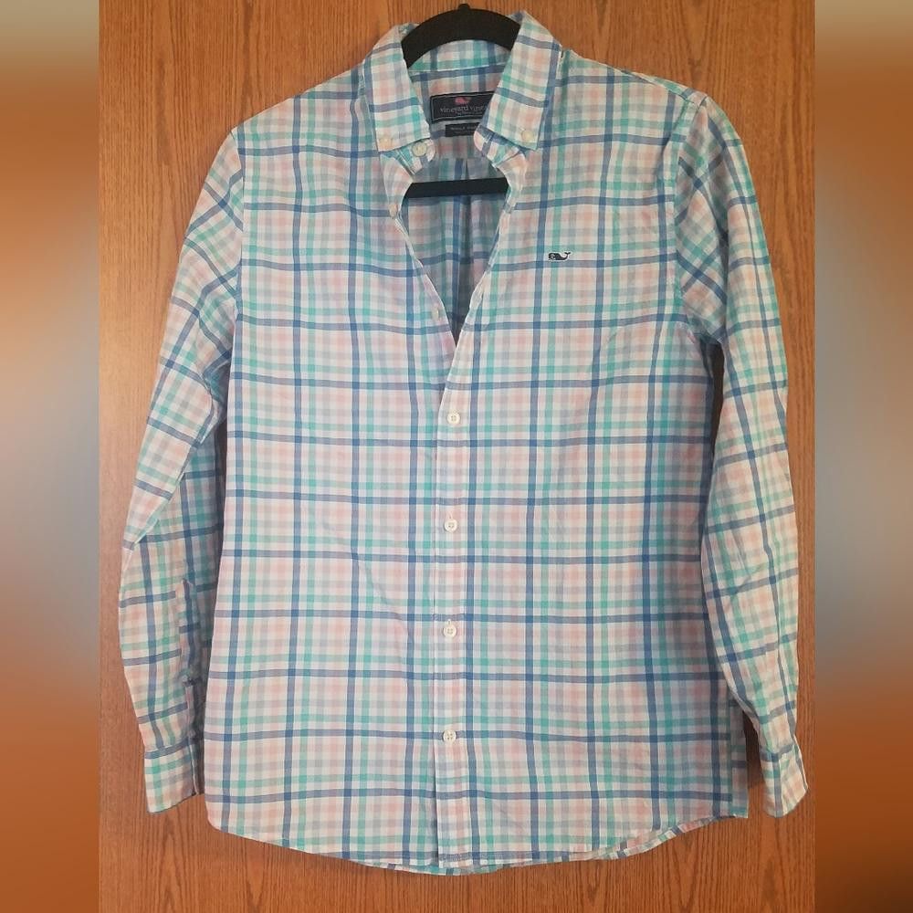 Vineyard Vines Vineyard Vines Whale Shirt Size Small Size 36R - 1 Thumbnail