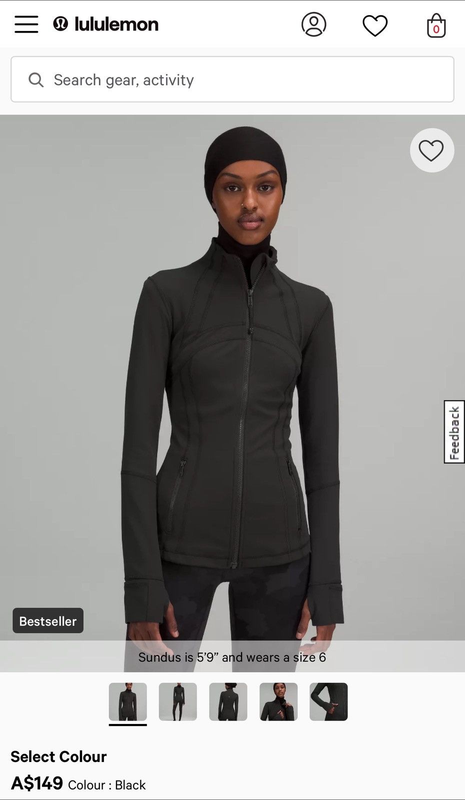 Lululemon Define Jacked *Nunu Size XS / US 0-2 / IT 36-38 - 3 Thumbnail
