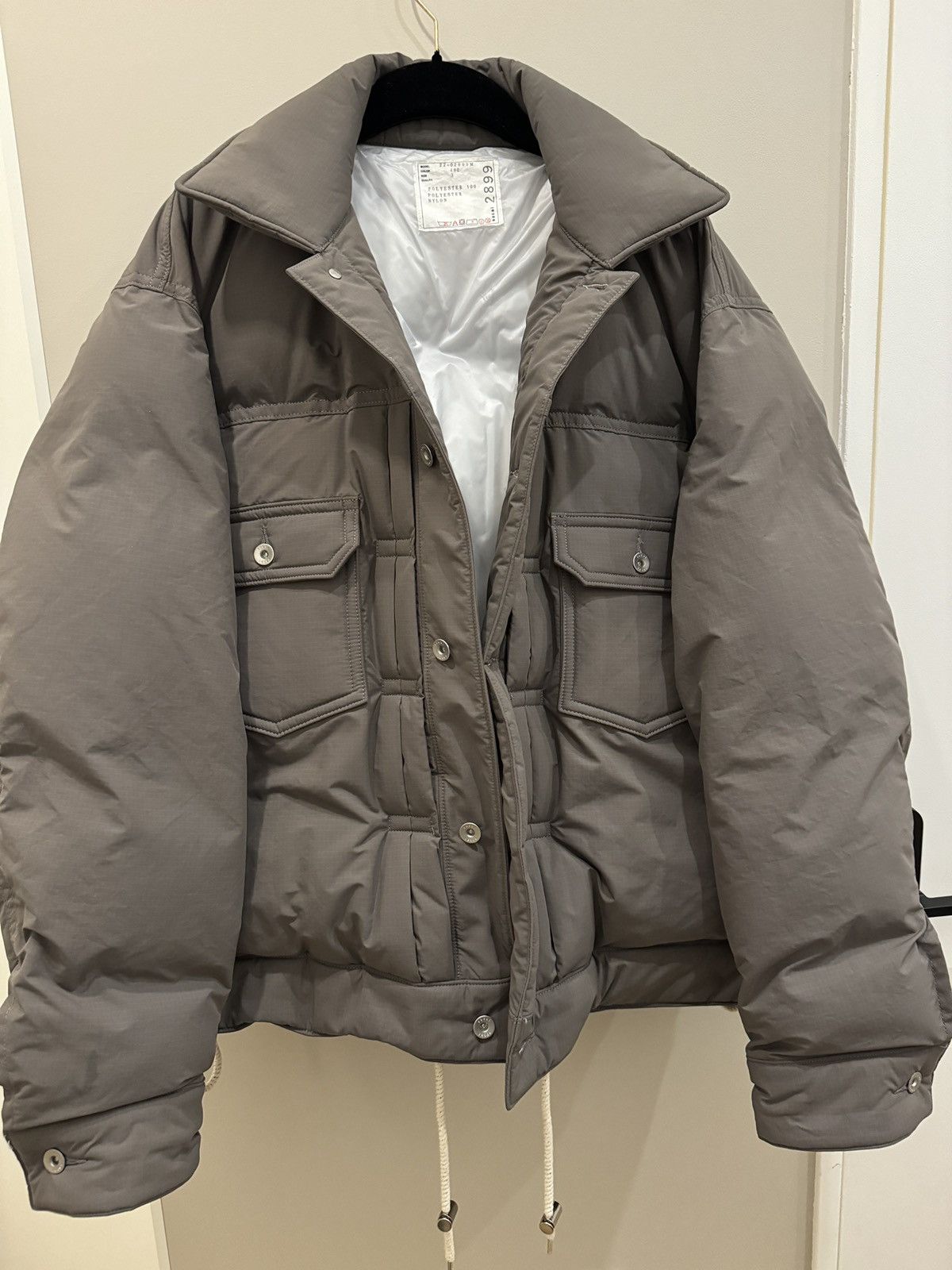 sacai PADDED LAYERED MILITARY BLOUSON 3