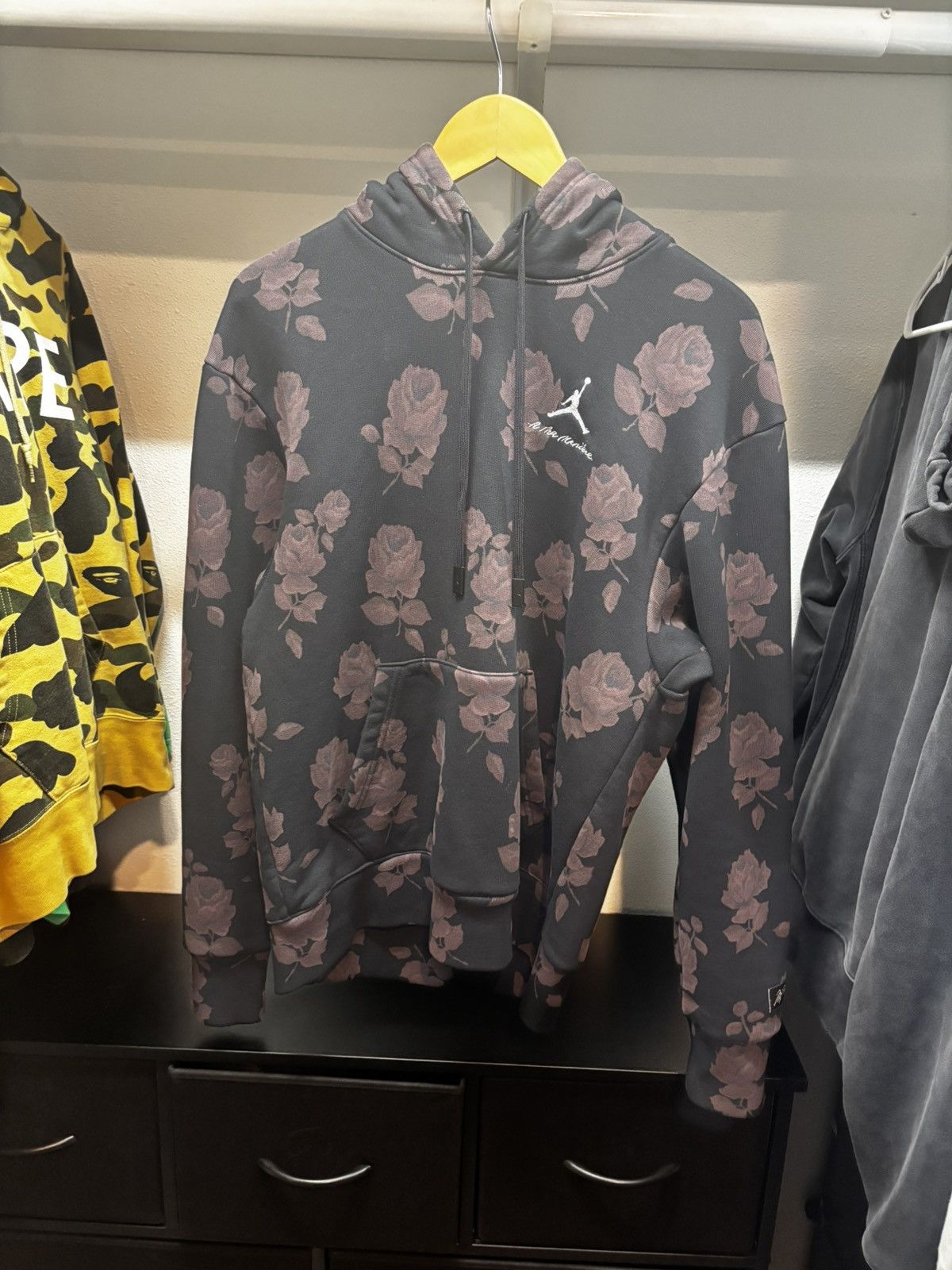A ma maniere x jordan AJ2 floral hoodie