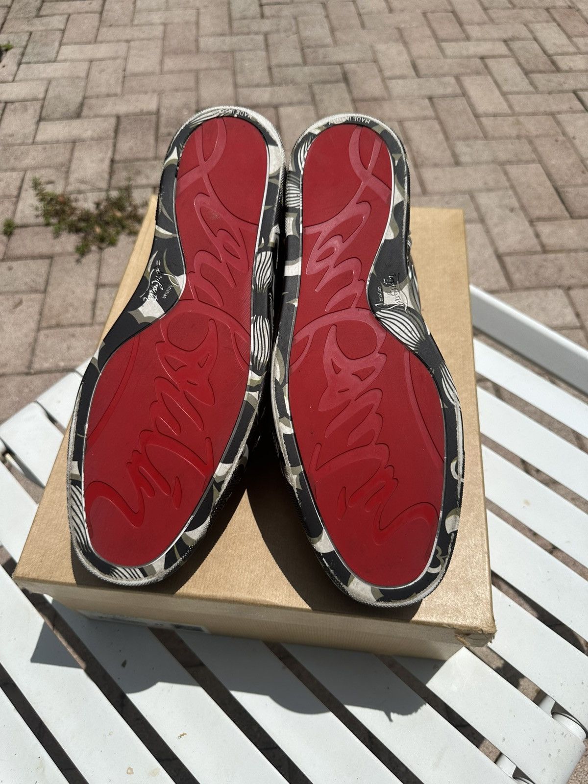 Christian Louboutin Floral pattern men’s Christian louboutins Size US 12 / EU 45 - 6 Thumbnail