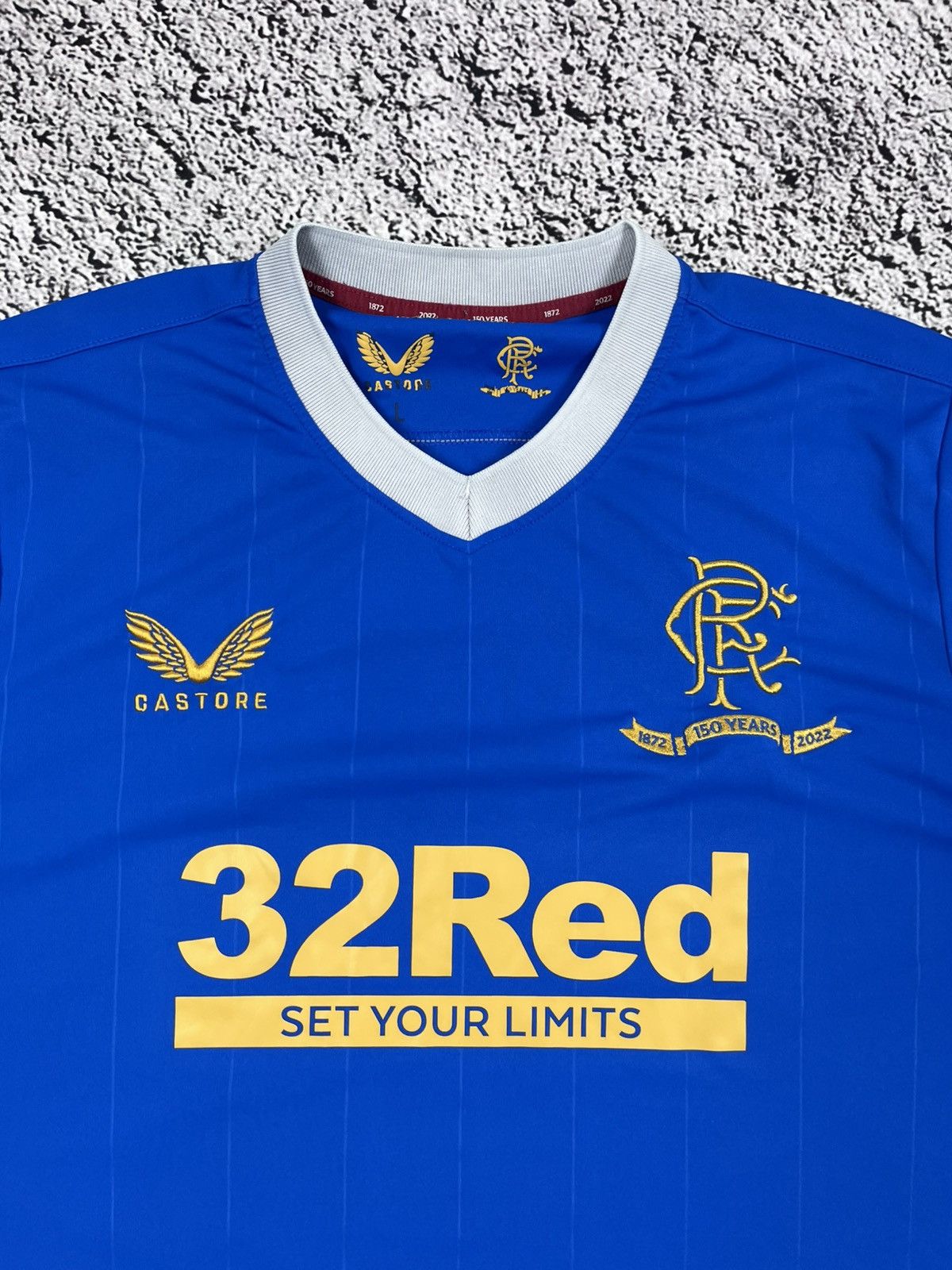 Nike Castore x Glasgow Rangers Centenary Jersey Size US L / EU 52-54 / 3 - 3 Thumbnail
