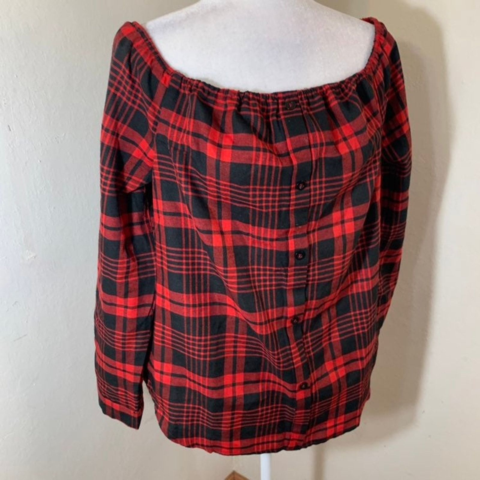 Shein Shein red top women size XL Size XL / US 12-14 / IT 48-50 - 7 Thumbnail