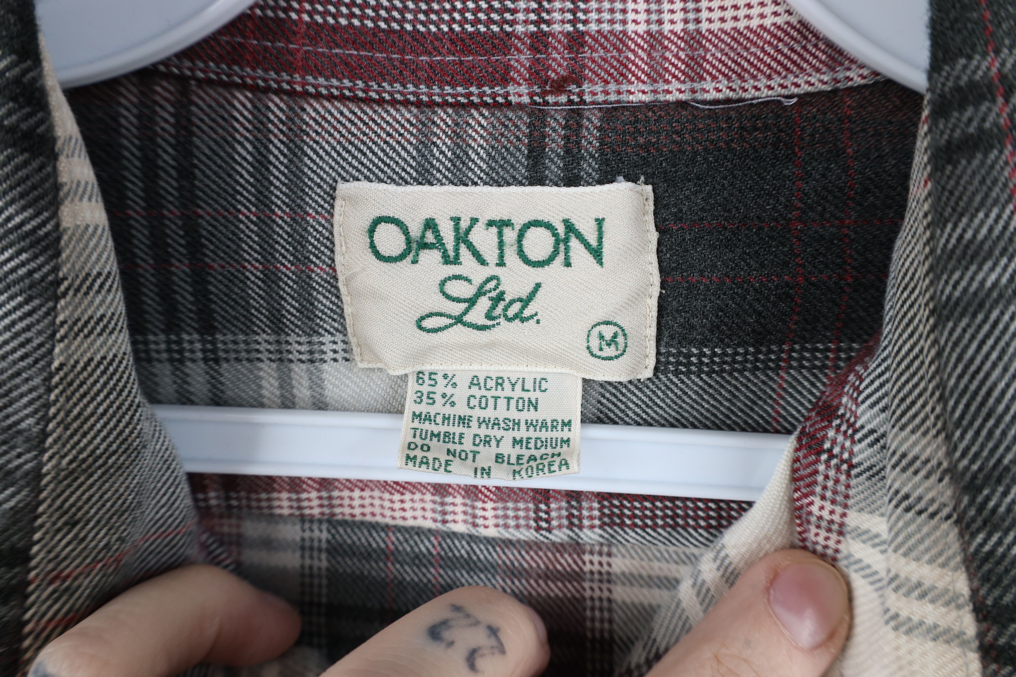 Vintage Vintage 90s Streetwear Flannel Collared Button Shirt Plaid Size US M / EU 48-50 / 2 - 8 Thumbnail