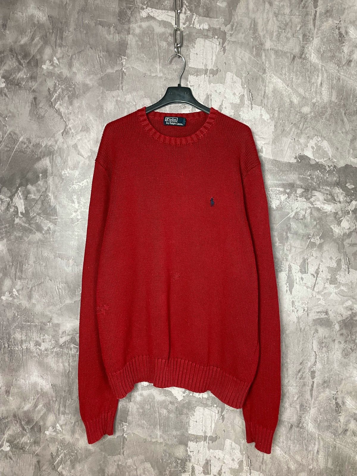 Polo Ralph Lauren × Vintage Vintage Polo Ralph Lauren Knit Crewneck Sweater Size US M / EU 48-50 / 2 - 1 Thumbnail