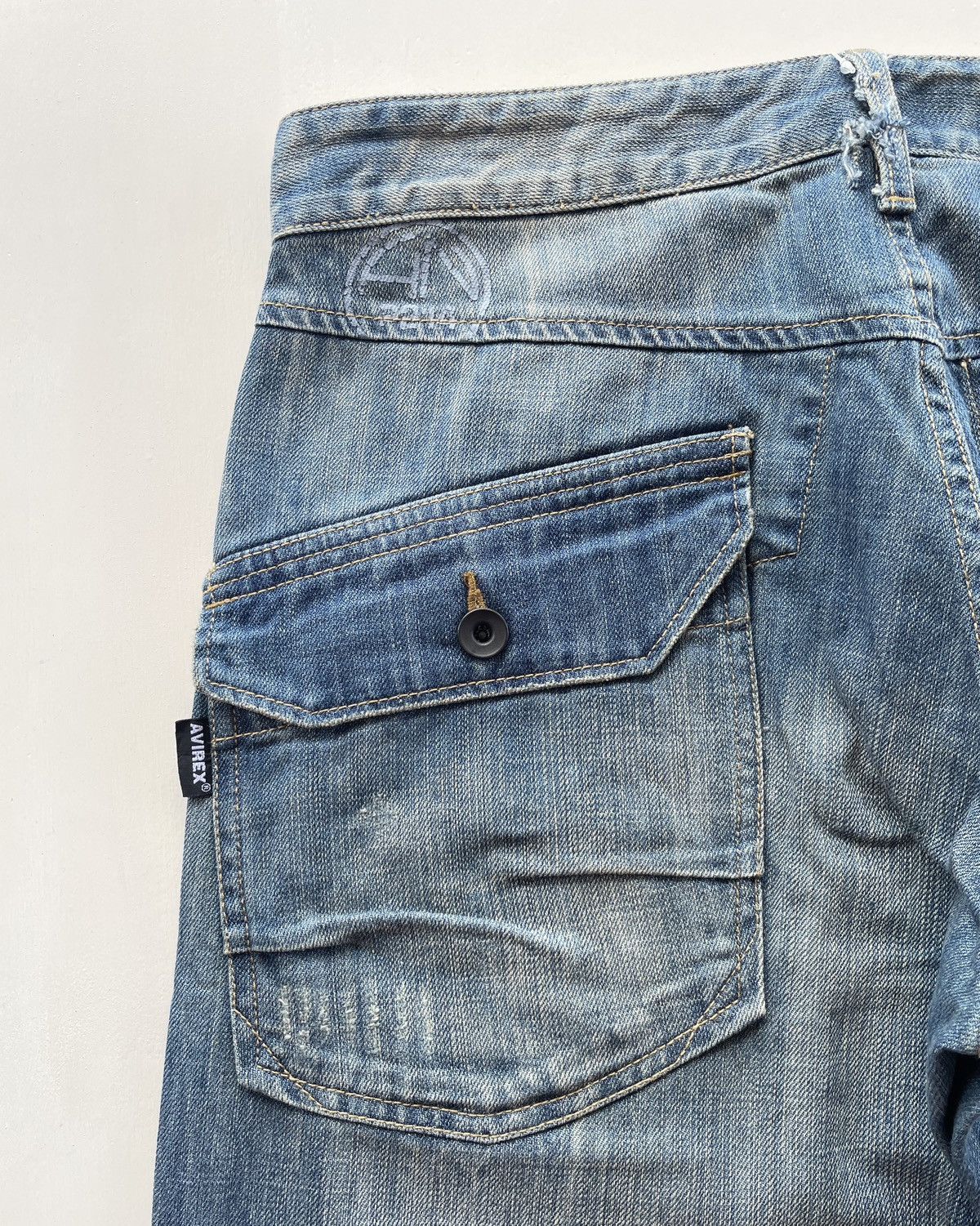 Avirex Avirex Armed Forces Jeans (LG27) Size US 32 / EU 48 - 9 Thumbnail