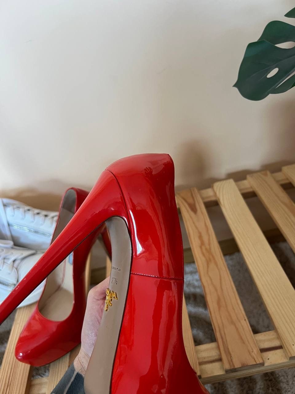 Prada Women High Heels Prada Red Size 37,5 Leather Size US 7.5 / IT 37.5 - 16 Thumbnail