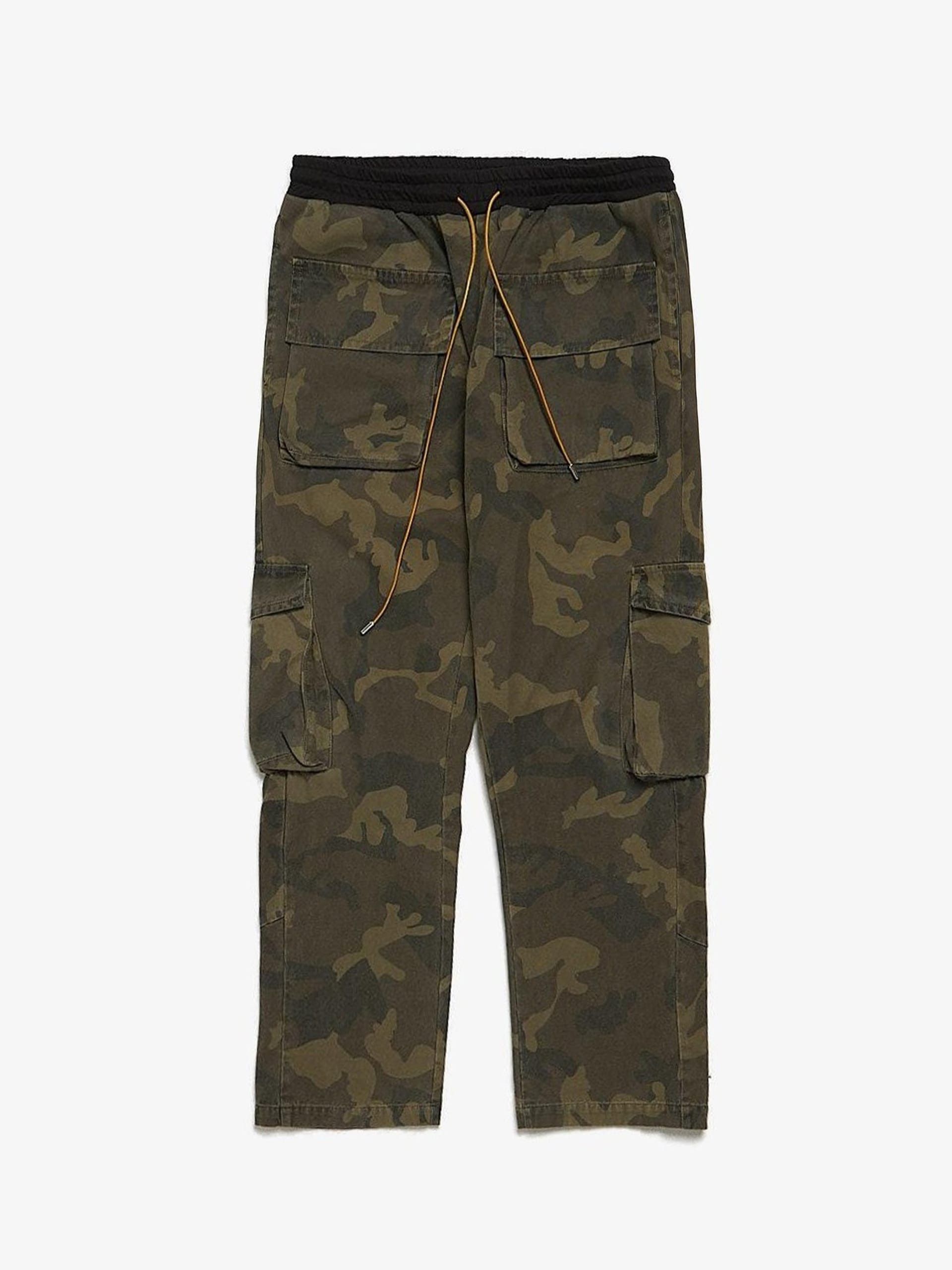 Rhude Сamo Cargo Cotton Track Pants Size US 36 / EU 52 - 1 Thumbnail