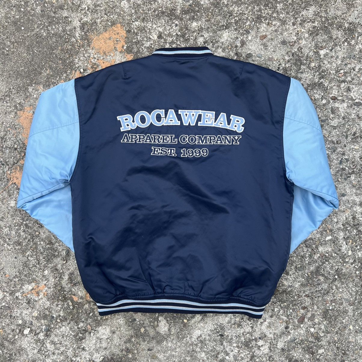Rocawear × Vintage Vintage y2k 2000s Rocawear Embroidered Jacket Size US XL / EU 56 / 4 - 1 Thumbnail