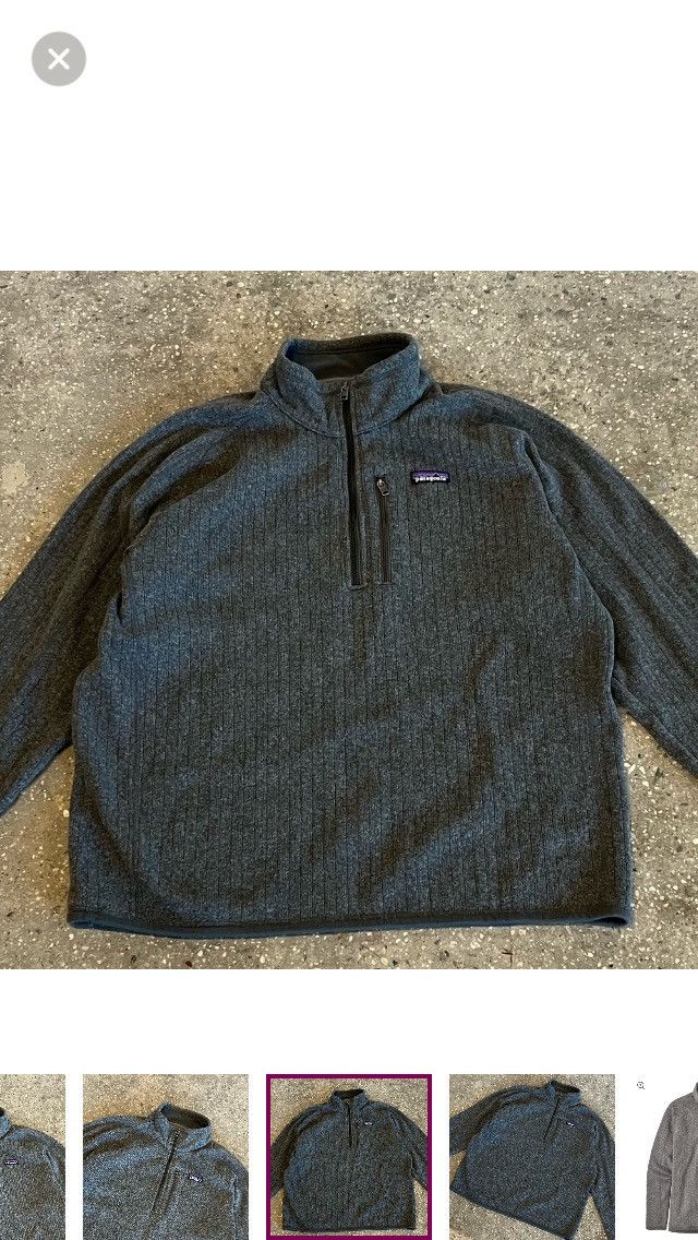 Patagonia Patagonia Men’s Better Sweater Rib Knit 1/4 Zip XL Size US XL / EU 56 / 4 - 13 Thumbnail