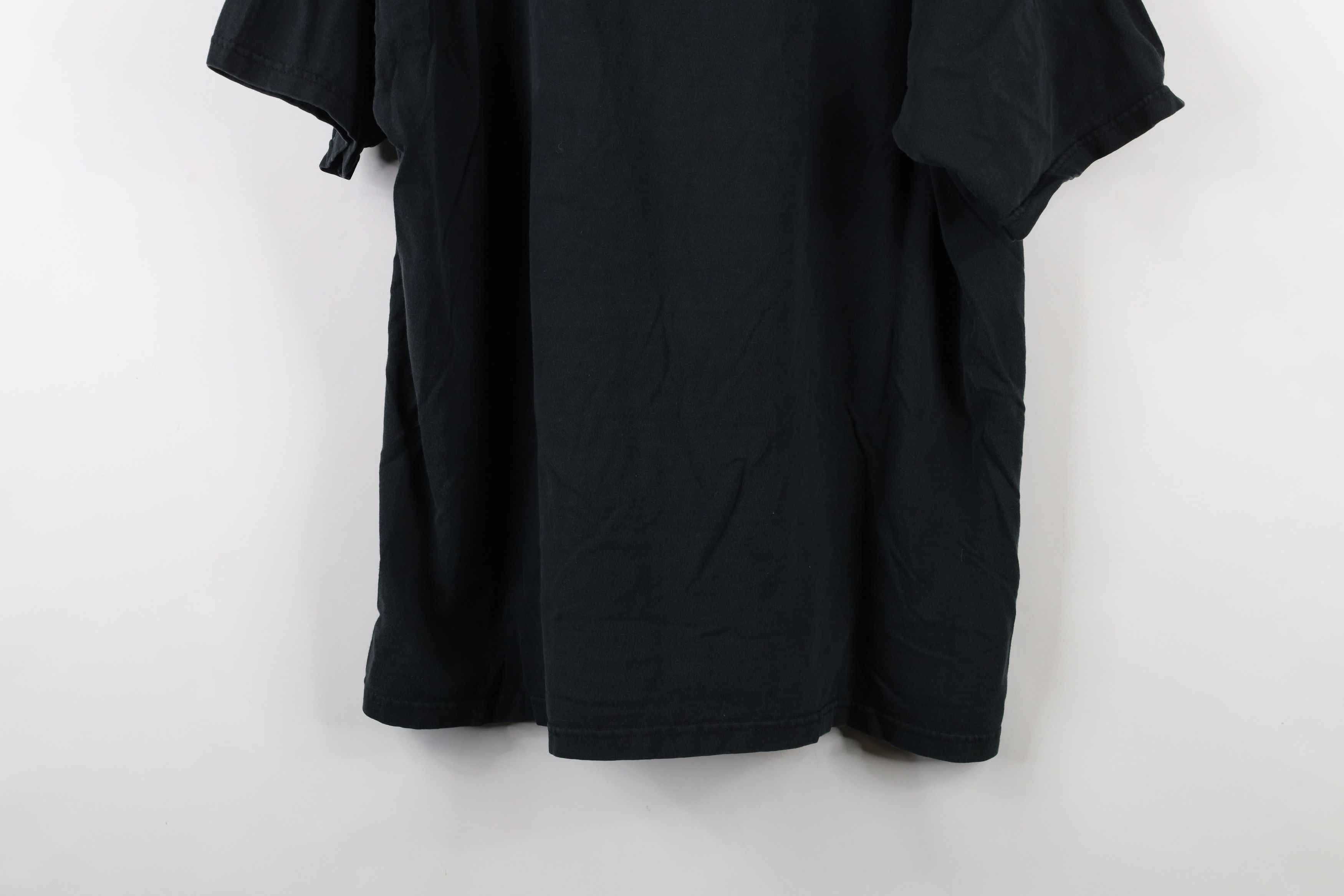 Vintage Vintage 90s Streetwear Short Sleeve T-Shirt Black Cotton Size US XL / EU 56 / 4 - 9 Thumbnail