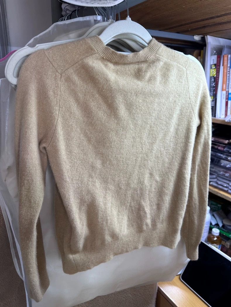 Comme des Garcons Comme Des Garcons Round neck black hearted wool cardigan Size M / US 6-8 / IT 42-44 - 2 Thumbnail