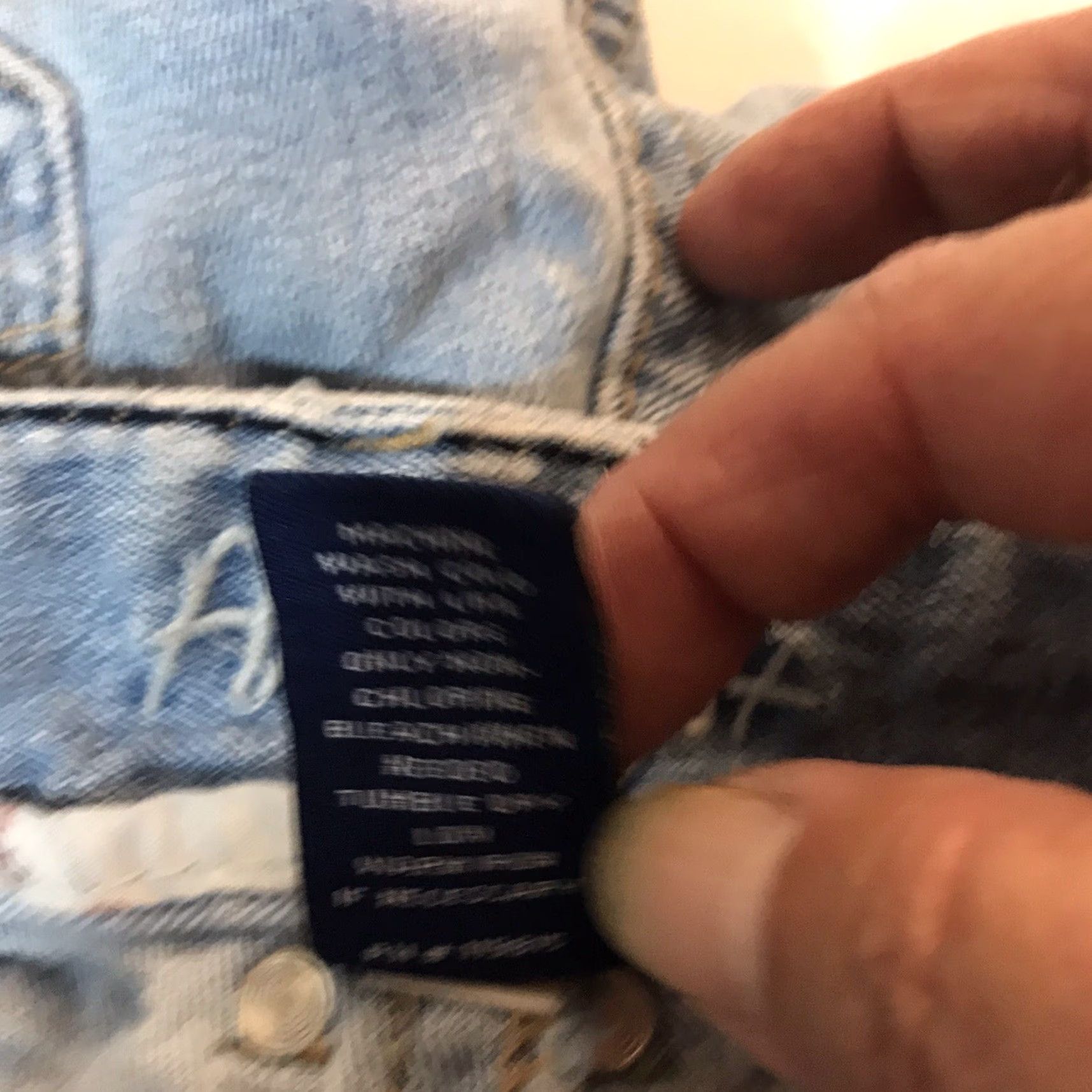 Vintage VINTAGE Amethyst Women Jeans Flared Distressed Low-Rise Juniors Size 9 Blue Size 30" / US 8 / IT 44 - 8 Thumbnail