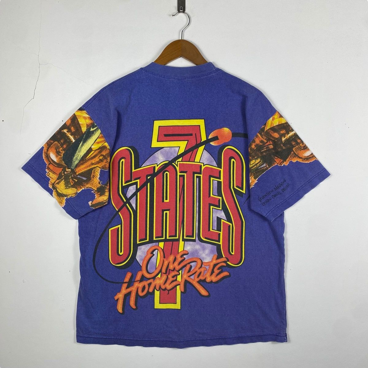 Vintage Vintage 90's 7 STATES One Home Rate Seventeen Magazine Size US XL / EU 56 / 4 - 5 Thumbnail