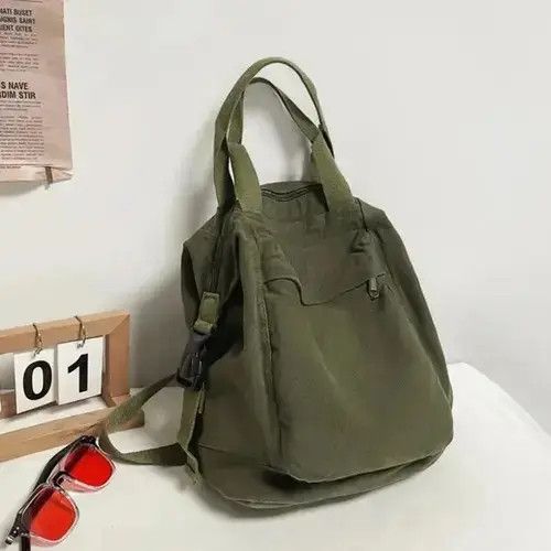 Other Unisex Canvas Fabric Backpack Size ONE SIZE - 2 Thumbnail