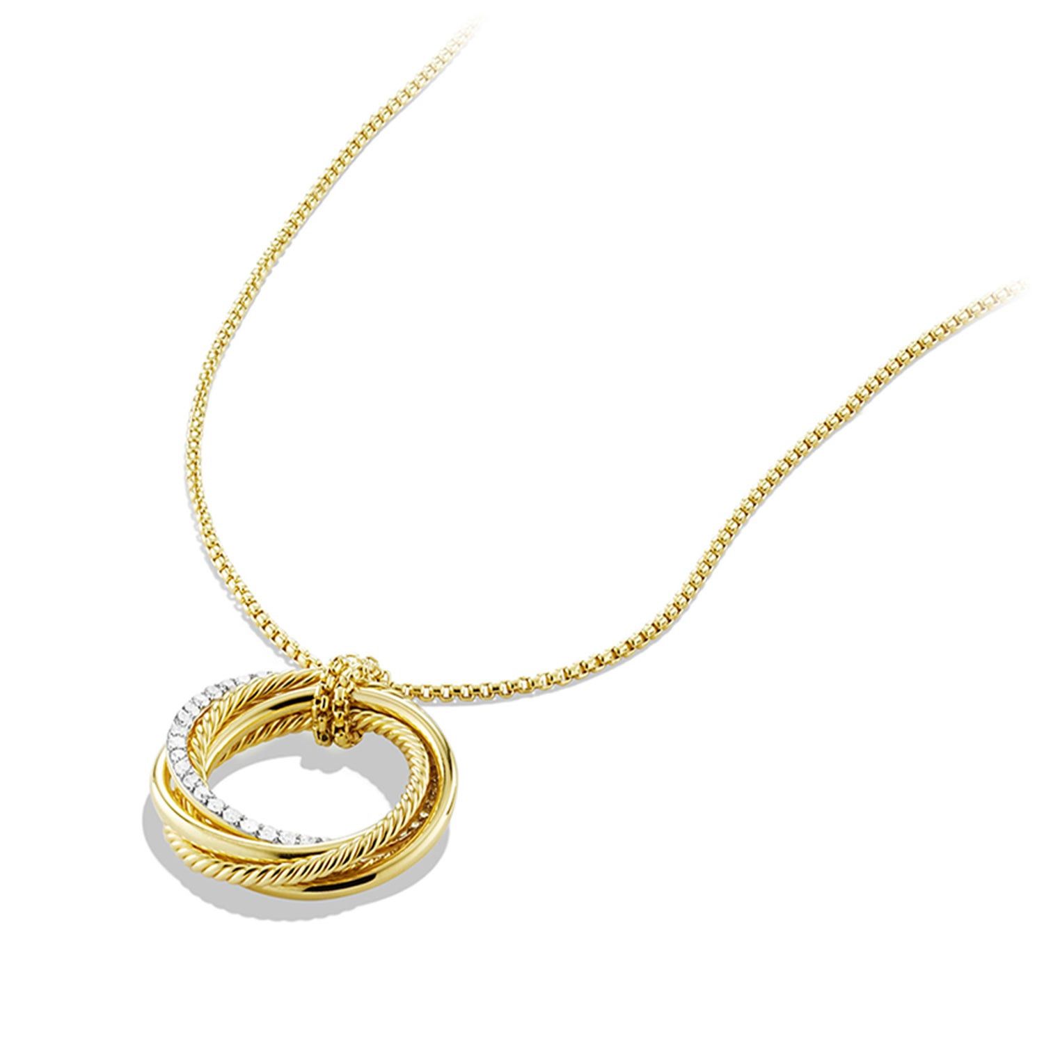 David Yurman o1w1db10426 N12042D Size:7 / Necklace in 18K in Golden Size ONE SIZE - 3 Thumbnail