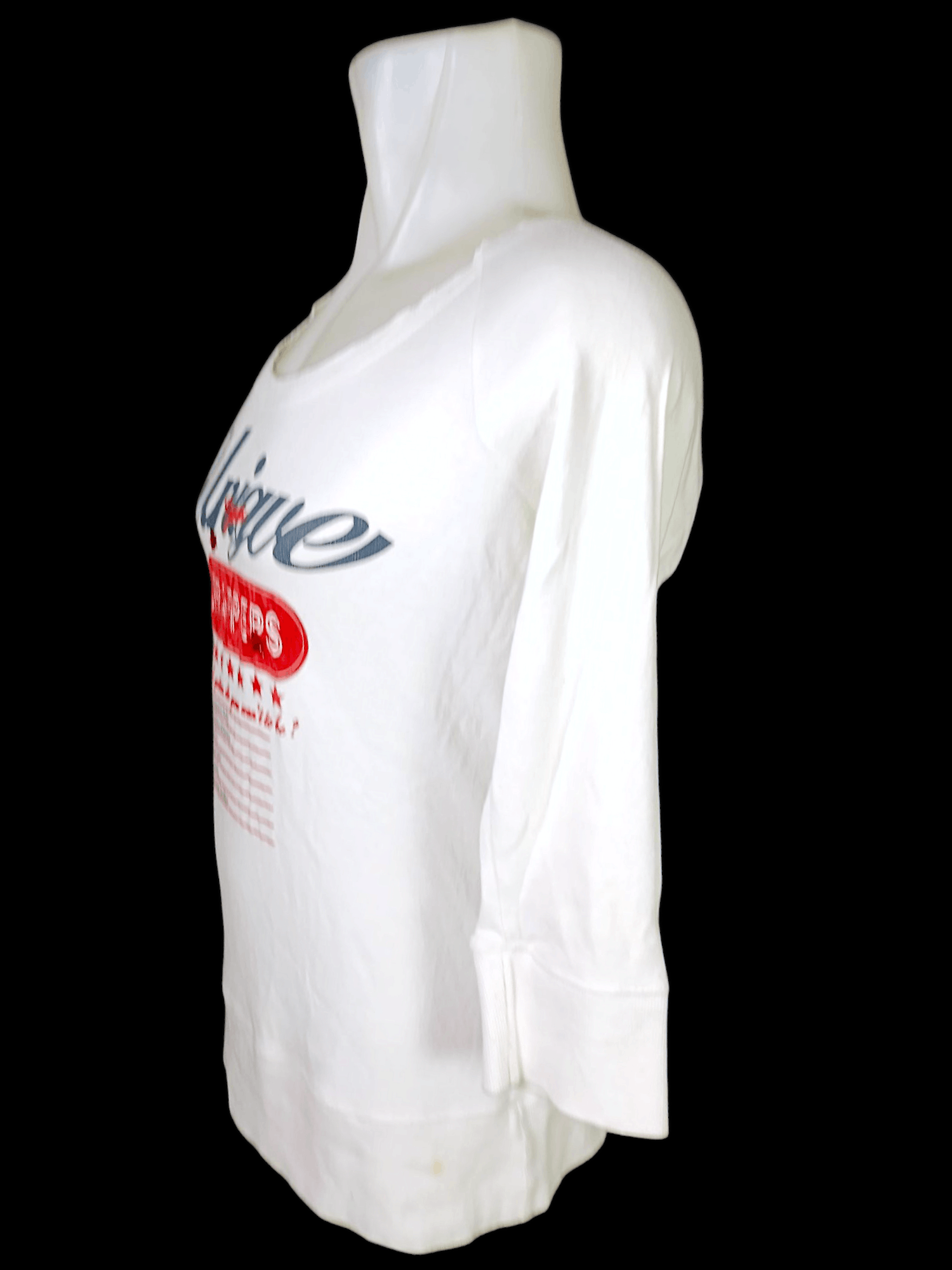 Japanese Brand UNIQUE JEANS BRAPPERS Crew Neck T-Shirt Longsleeve Size US M / EU 48-50 / 2 - 16 Thumbnail