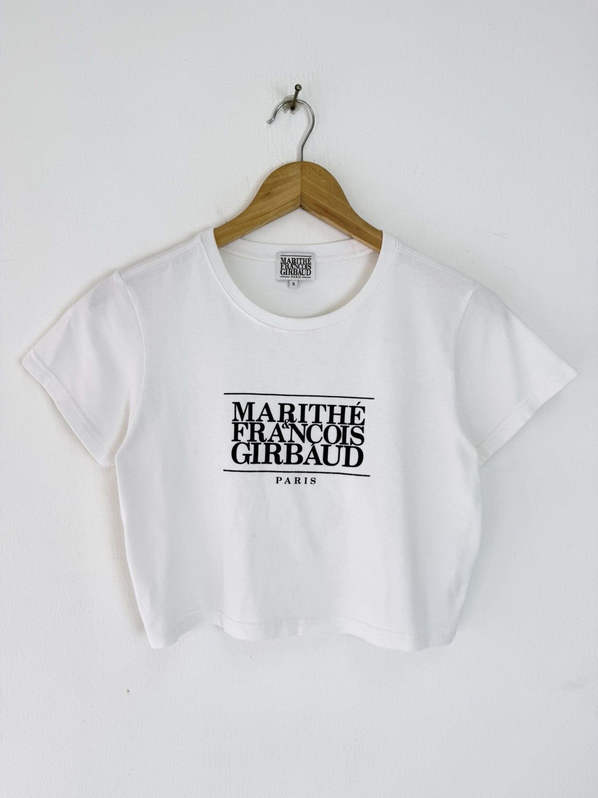 Marithe + Francois Girbaud Marithe Francois Girbaud Crop Tee. Size S / US 4 / IT 40 - 1 Thumbnail