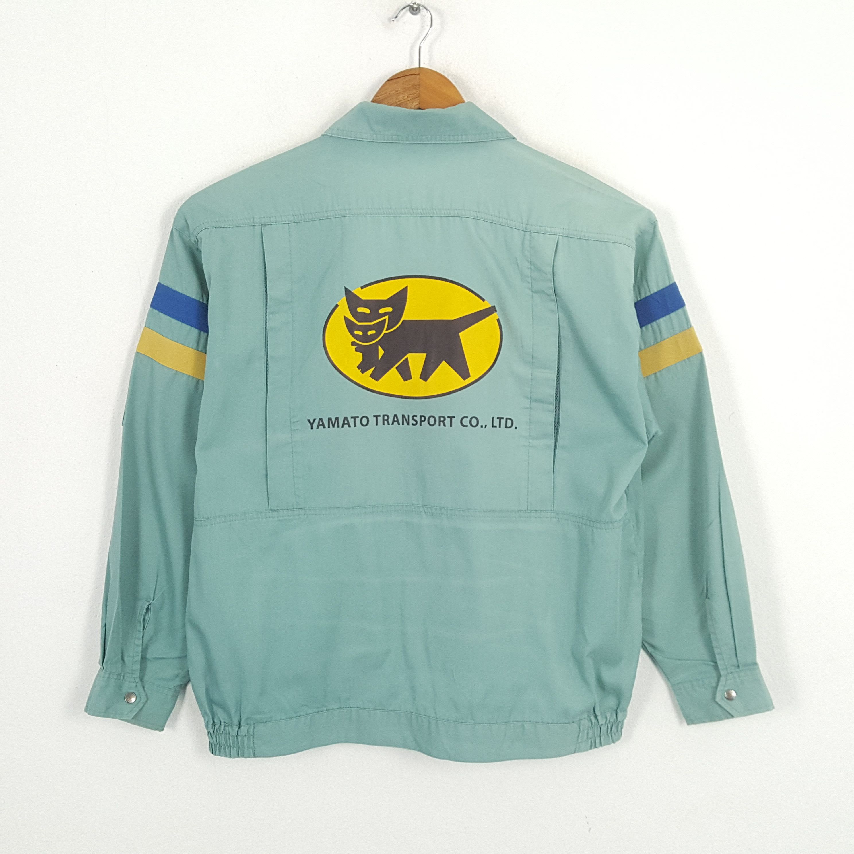Japanese Brand × Vintage Vintage YAMATO TRANSPORTS Japanese Racing Team Custom Jacket Size US M / EU 48-50 / 2 - 1 Thumbnail