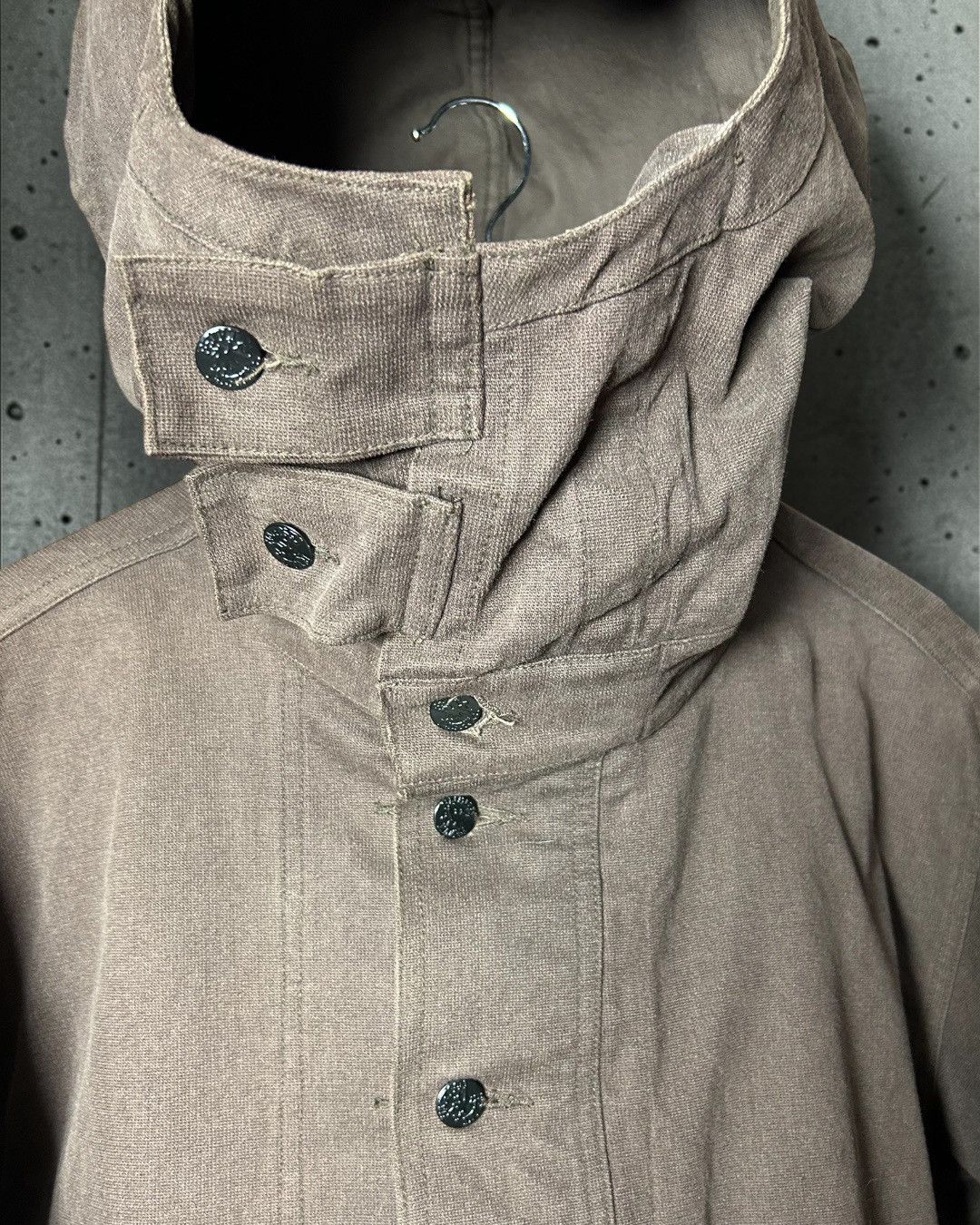 Number (N)ine Number (N)ine BRTH:BREATH Hemp Anti-Gas Smock Anorak Size US L / EU 52-54 / 3 - 15 Thumbnail
