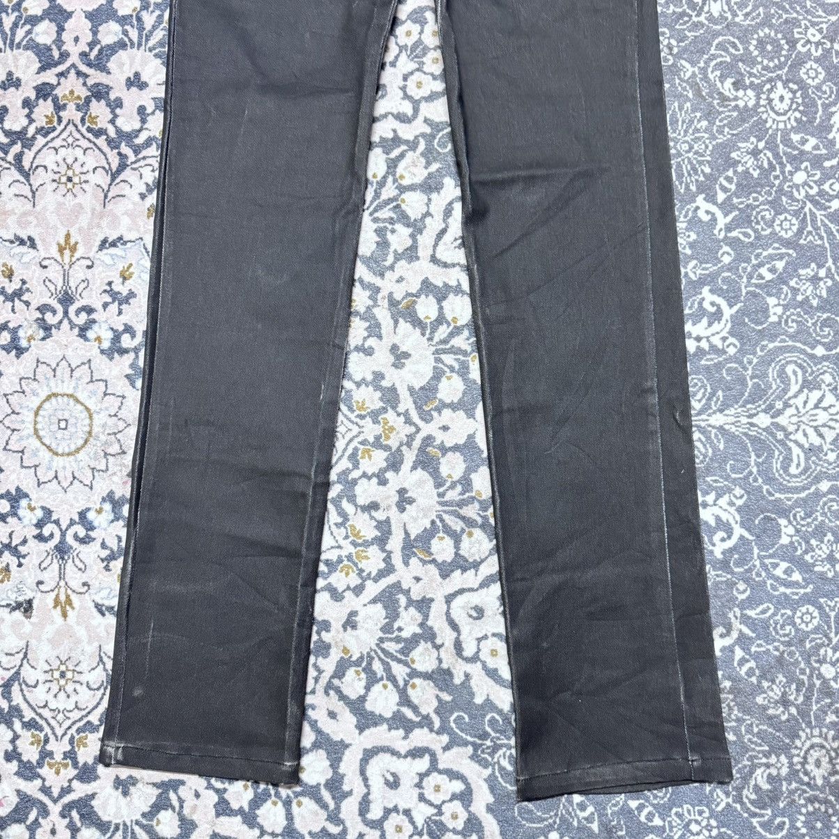 Japanese Brand Hundredclub Japan Denim Black Waxed Jeans Size US 30 / EU 46 - 7 Thumbnail